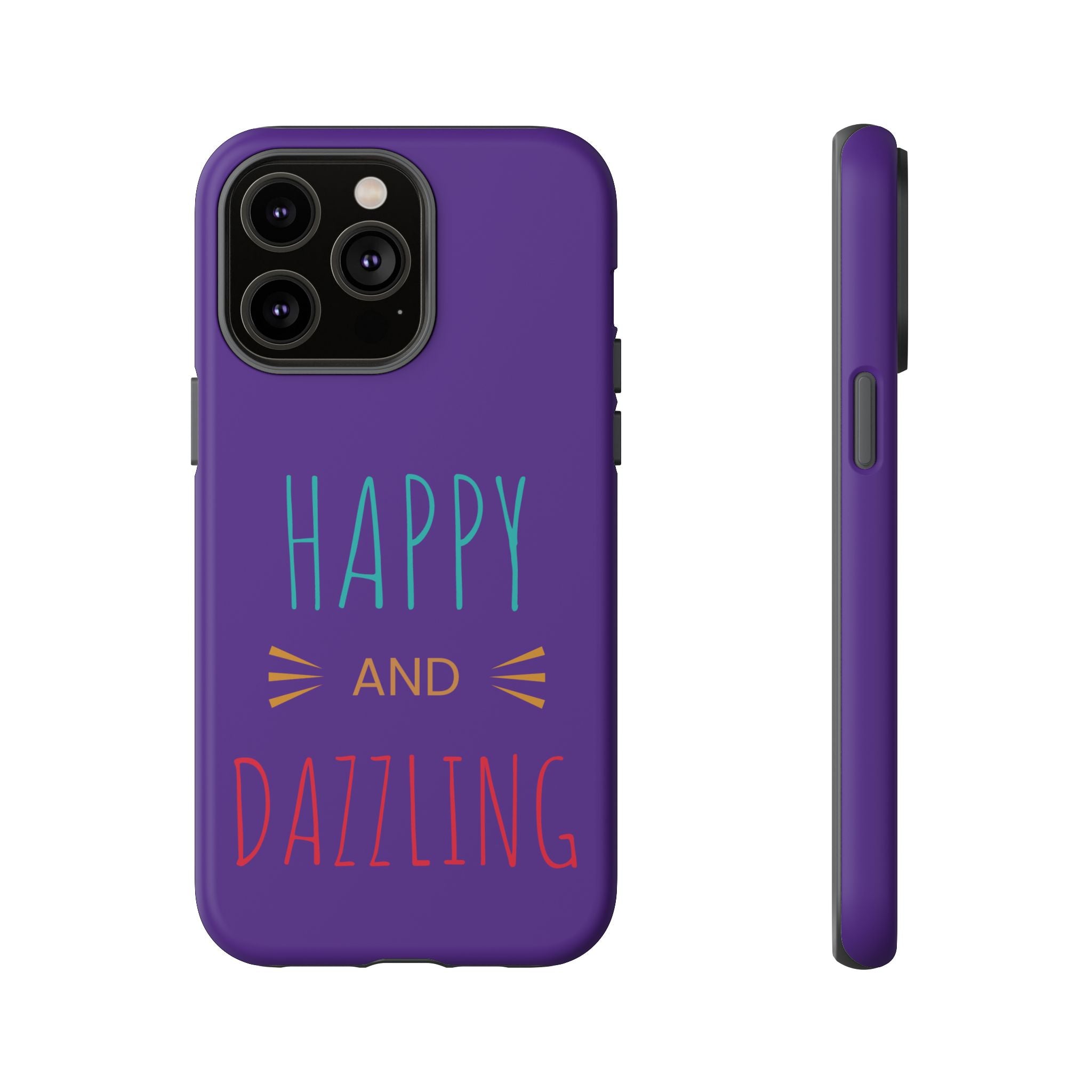 Phone Case — "Happy and Dazzling" Colorful Protective Case