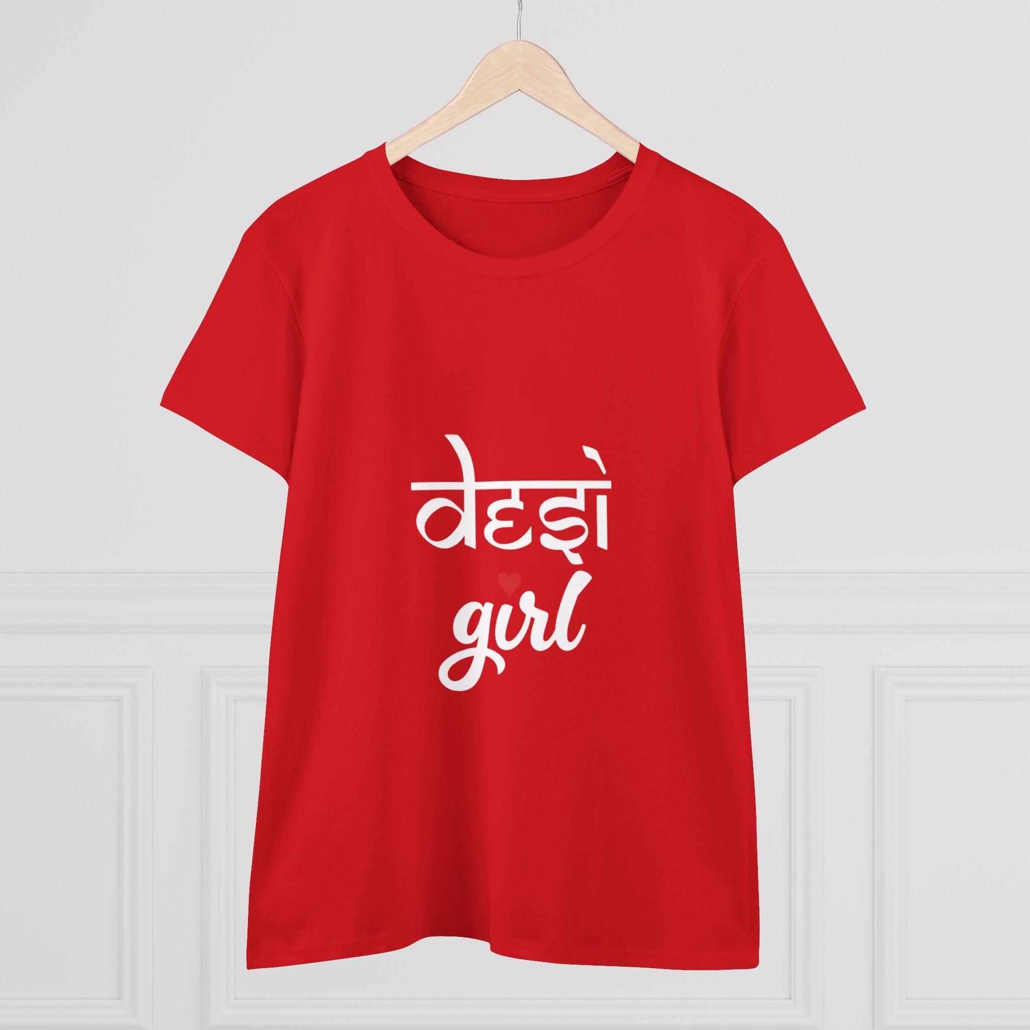 Desi Girl Graphic Tee - Women's Cultural Pride Shirt