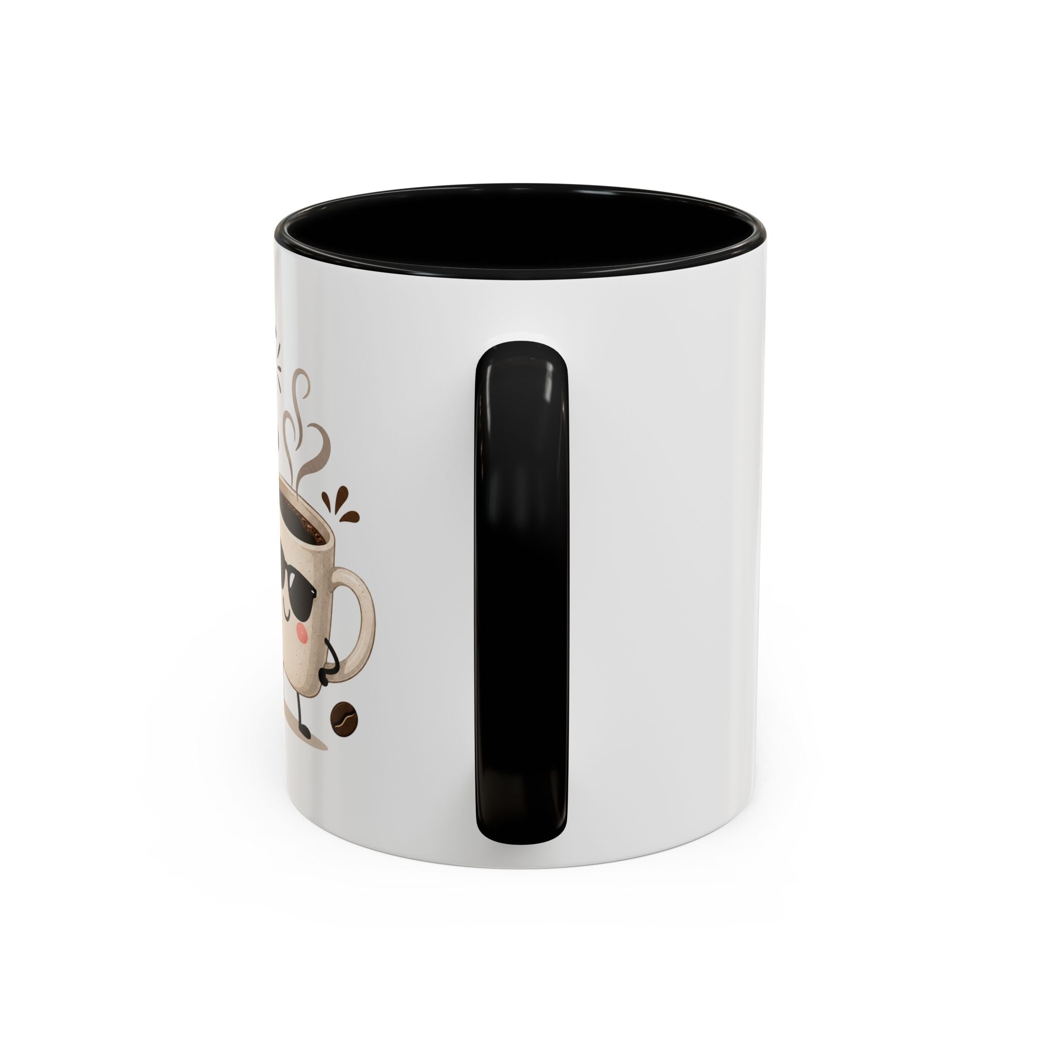 Coffee Mug — “Coffee Because Adulting Is Hard, Coffee Helps” Cute Kawaii Design
