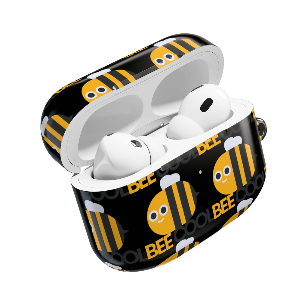 Bee Cool AirPod Case — Cute Bee Pattern Protective Charging Case