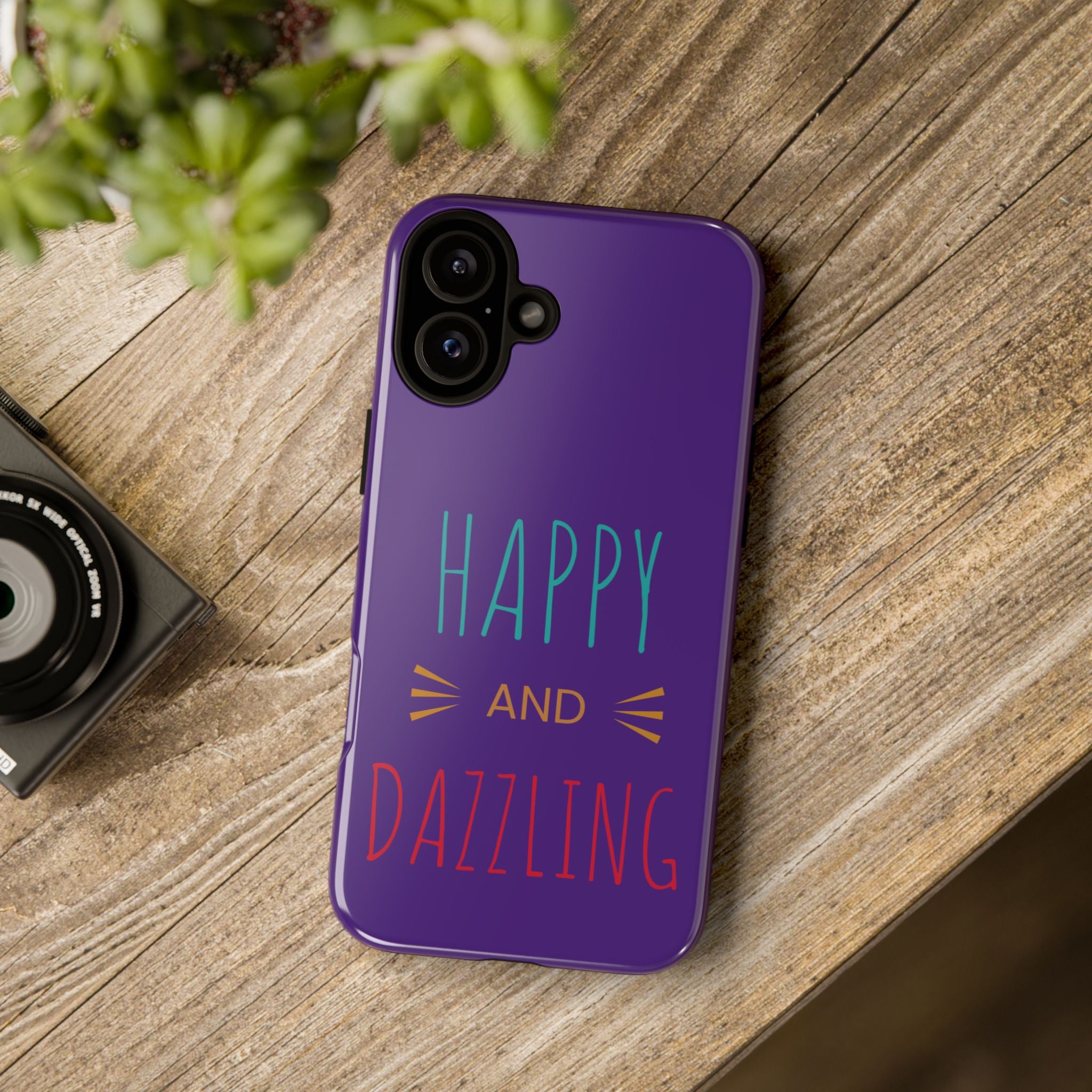 Phone Case — "Happy and Dazzling" Colorful Protective Case