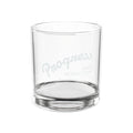 Engraved Whiskey Glass – “Progress Over Perfection” 10.5oz