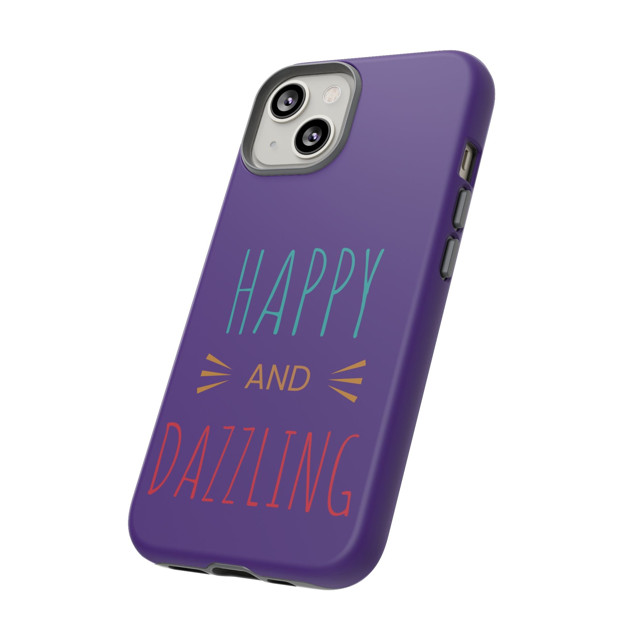 Phone Case — "Happy and Dazzling" Colorful Protective Case
