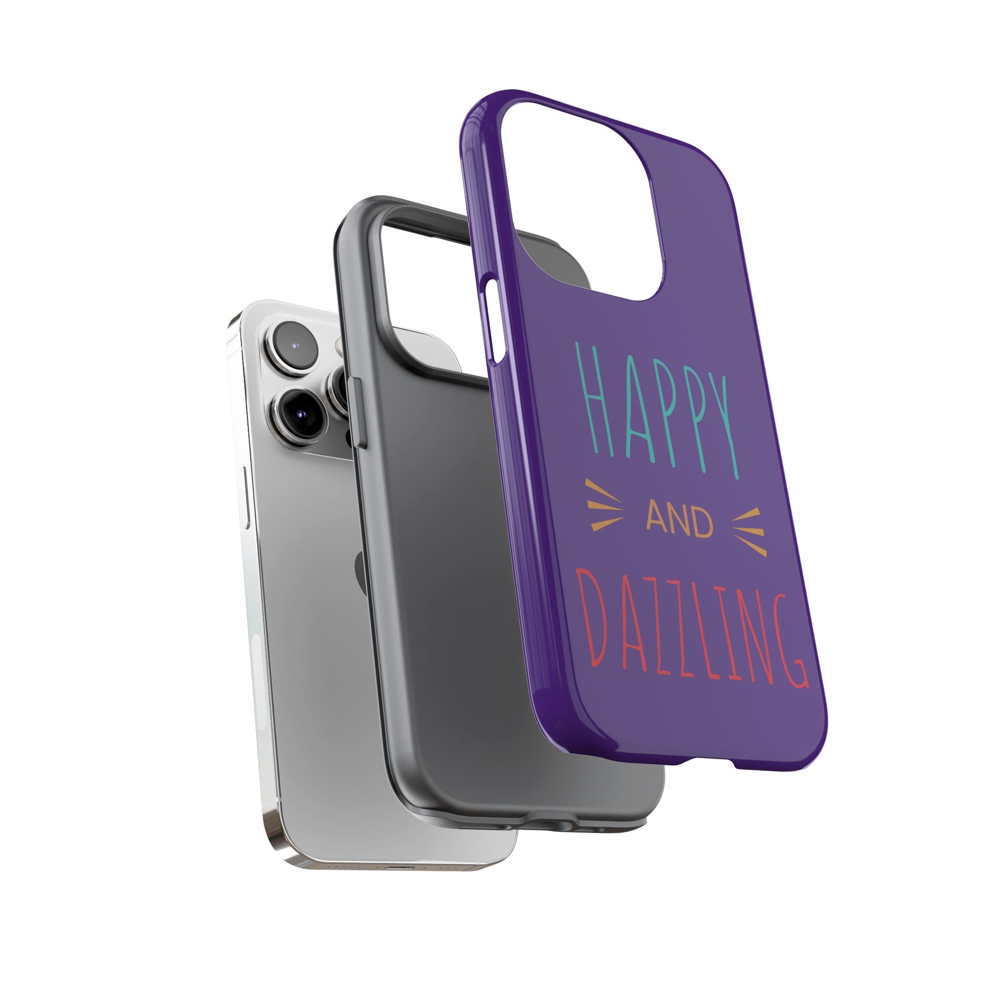 Phone Case — "Happy and Dazzling" Colorful Protective Case