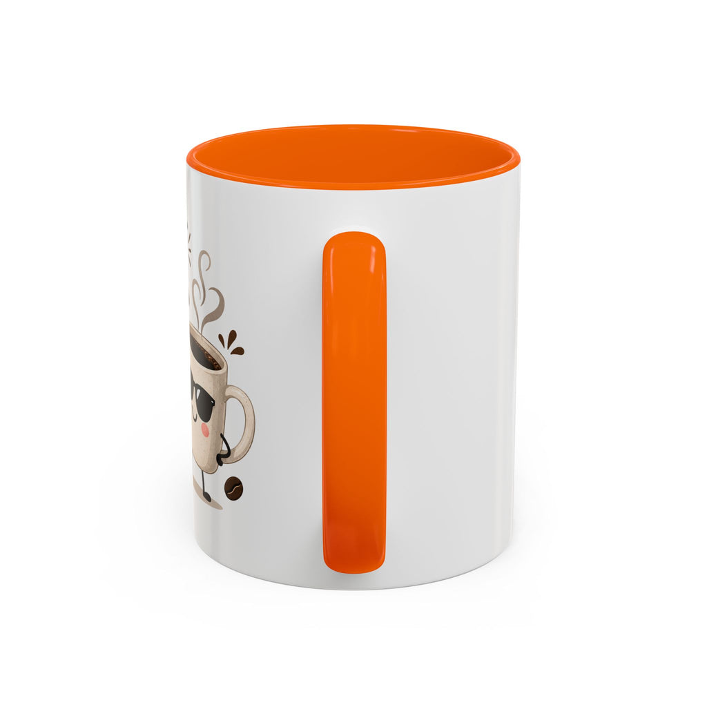 Coffee Mug — “Coffee Because Adulting Is Hard, Coffee Helps” Cute Kawaii Design