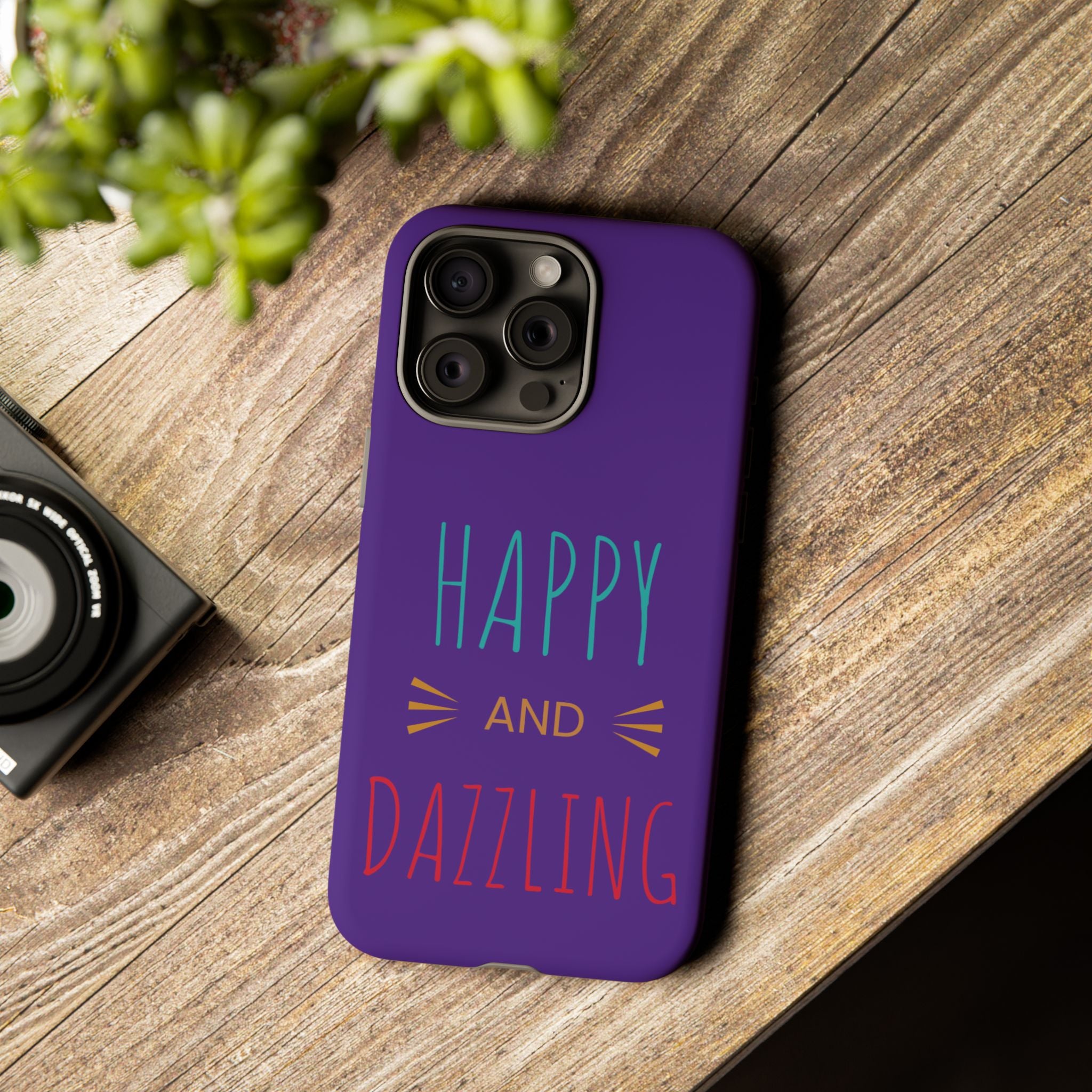 Phone Case — "Happy and Dazzling" Colorful Protective Case