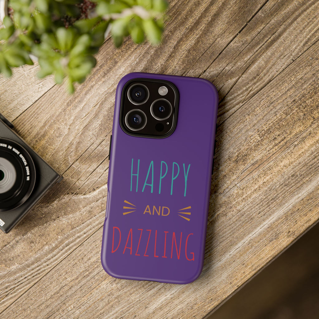 Phone Case — "Happy and Dazzling" Colorful Protective Case