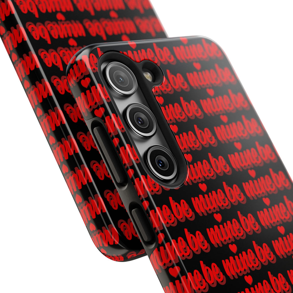 Valentine 'Be Mine' Pattern Tough Phone Case