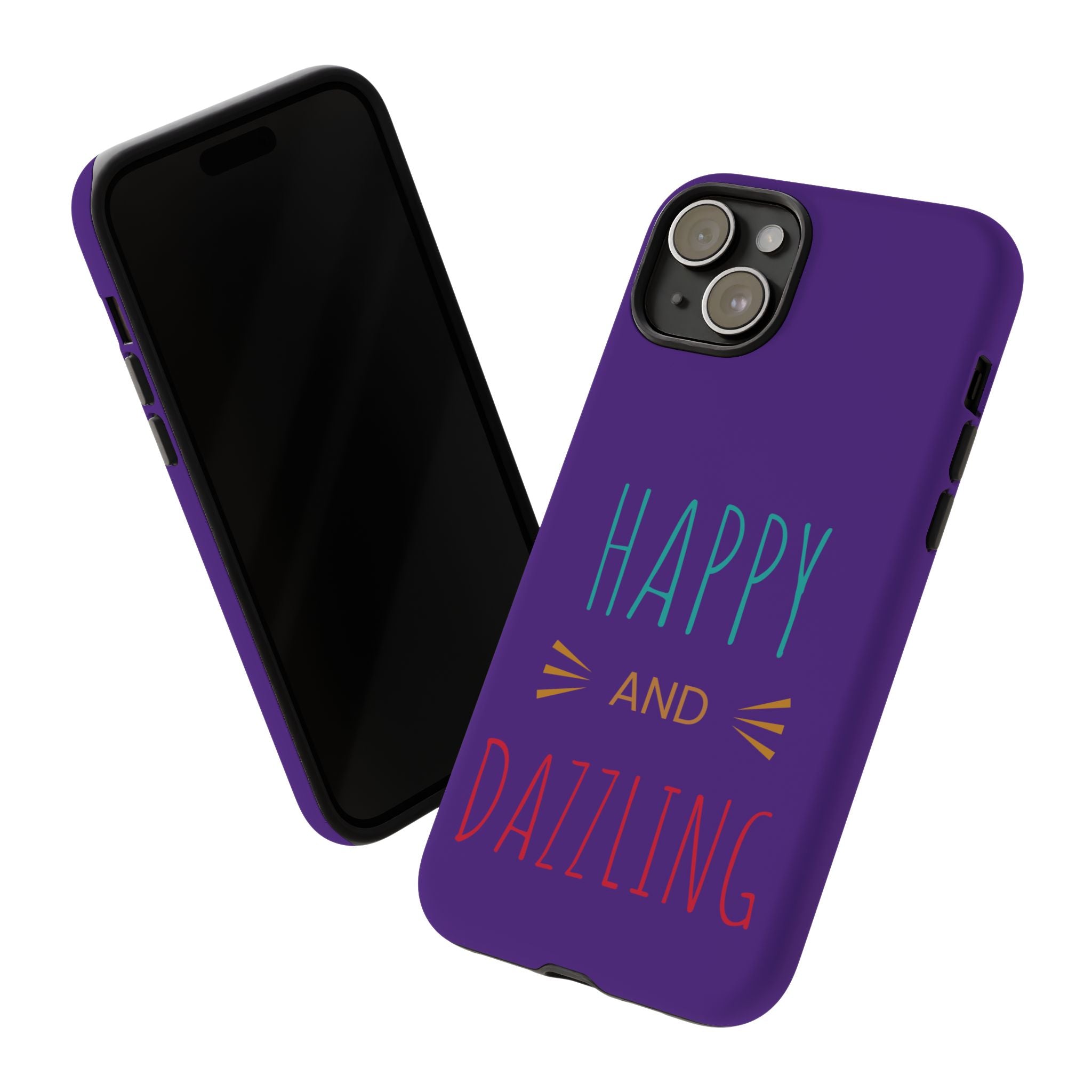 Phone Case — "Happy and Dazzling" Colorful Protective Case