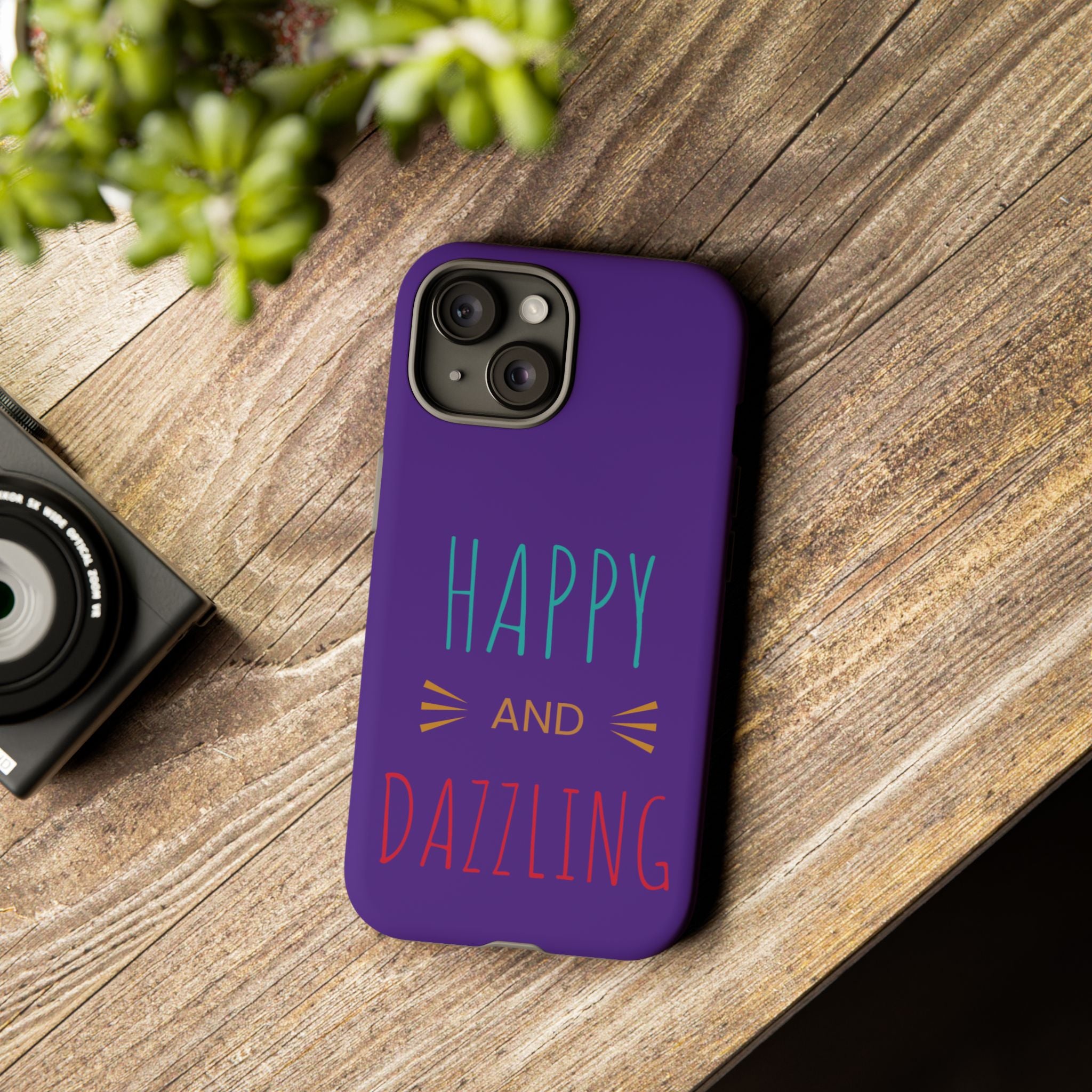 Phone Case — "Happy and Dazzling" Colorful Protective Case