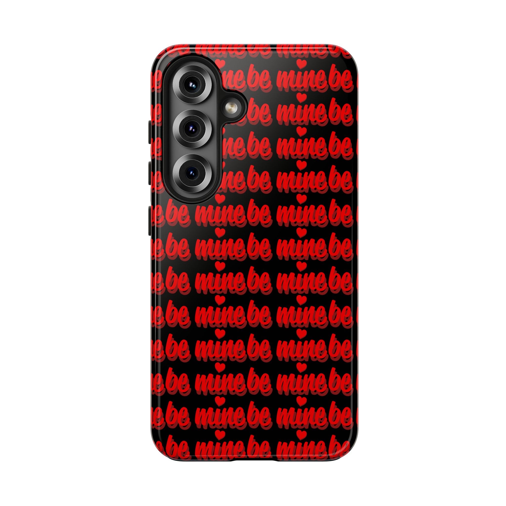 Valentine 'Be Mine' Pattern Tough Phone Case