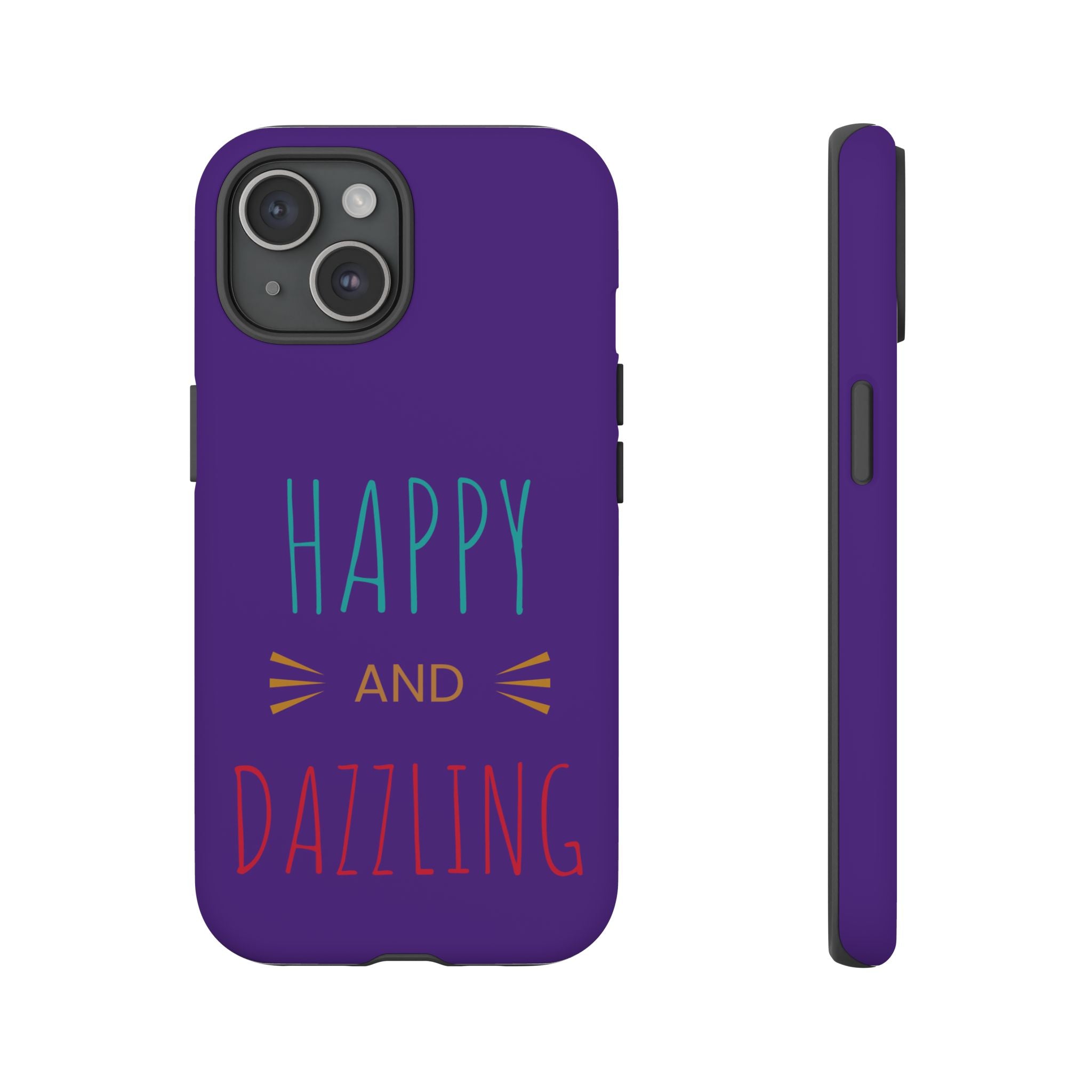 Phone Case — "Happy and Dazzling" Colorful Protective Case