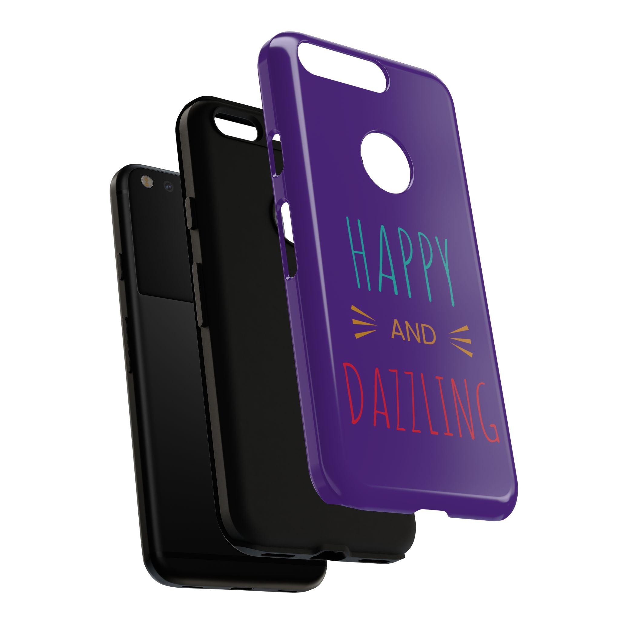 Phone Case — "Happy and Dazzling" Colorful Protective Case