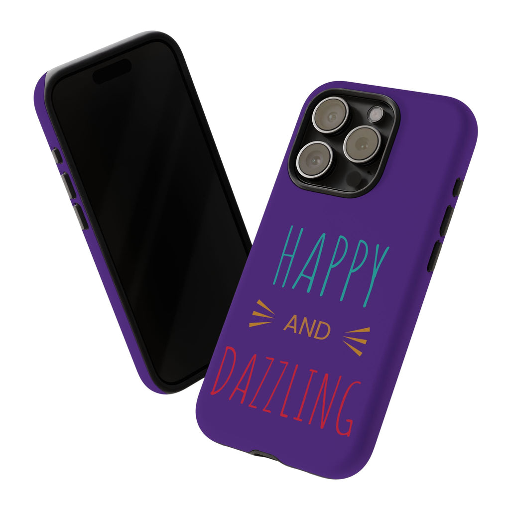 Phone Case — "Happy and Dazzling" Colorful Protective Case