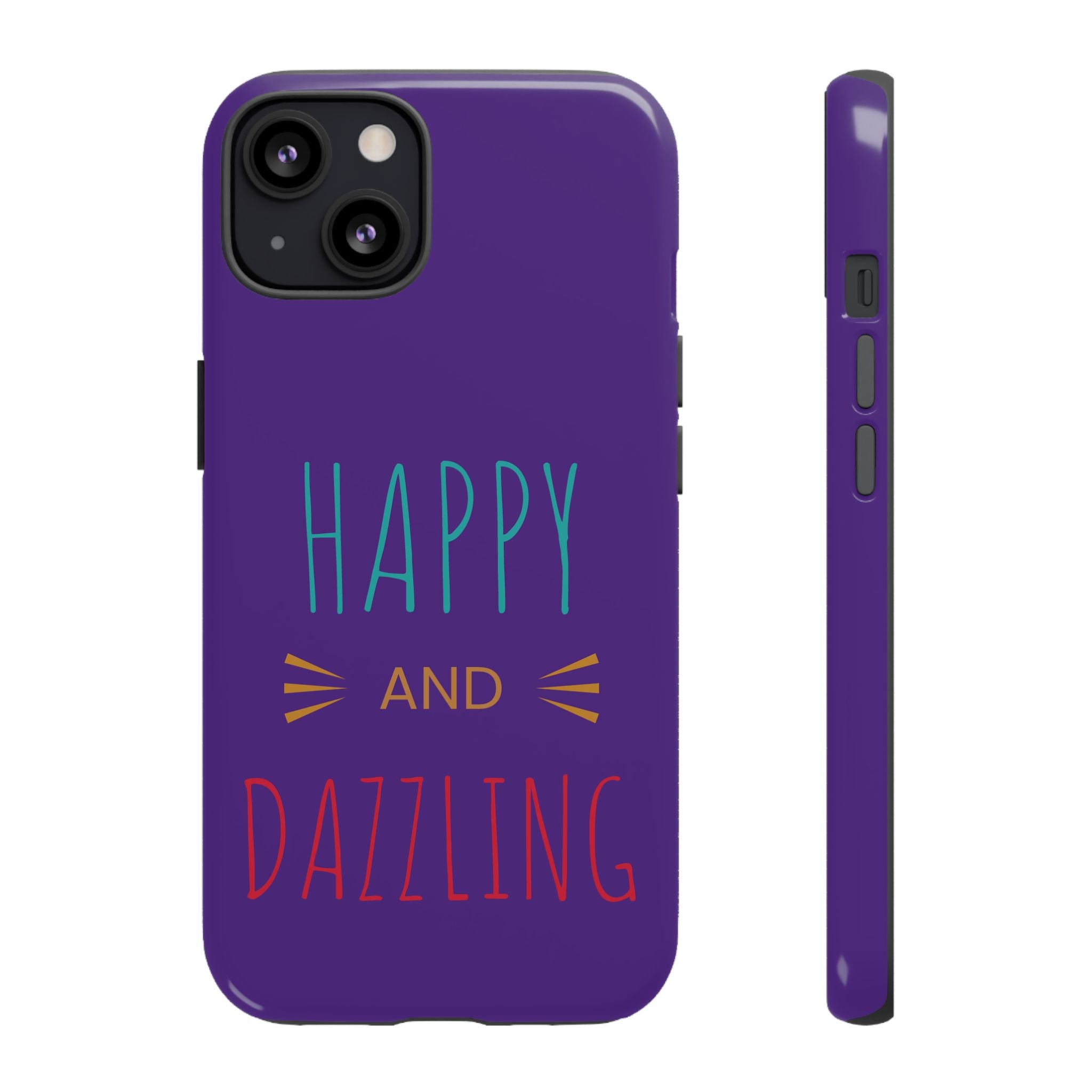 Phone Case — "Happy and Dazzling" Colorful Protective Case