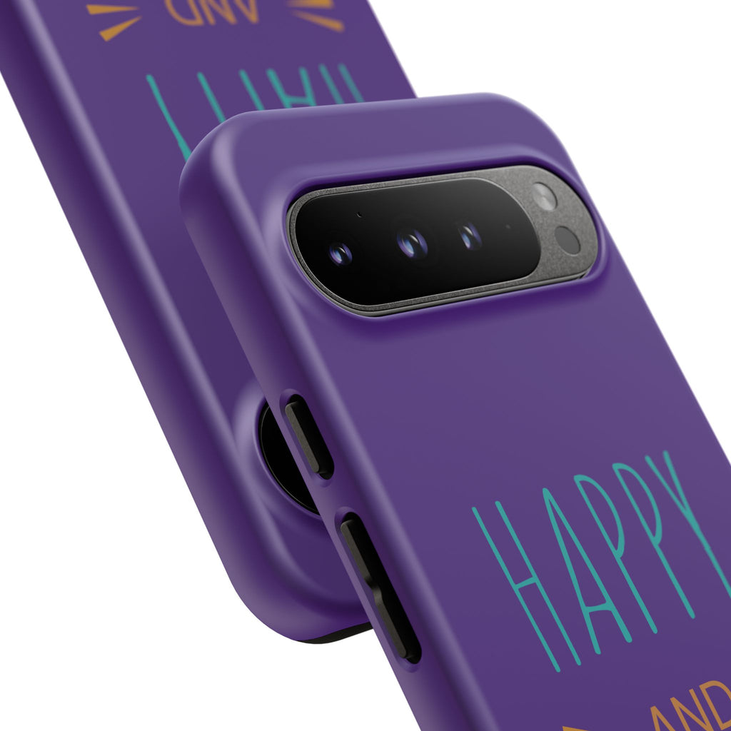 Phone Case — "Happy and Dazzling" Colorful Protective Case