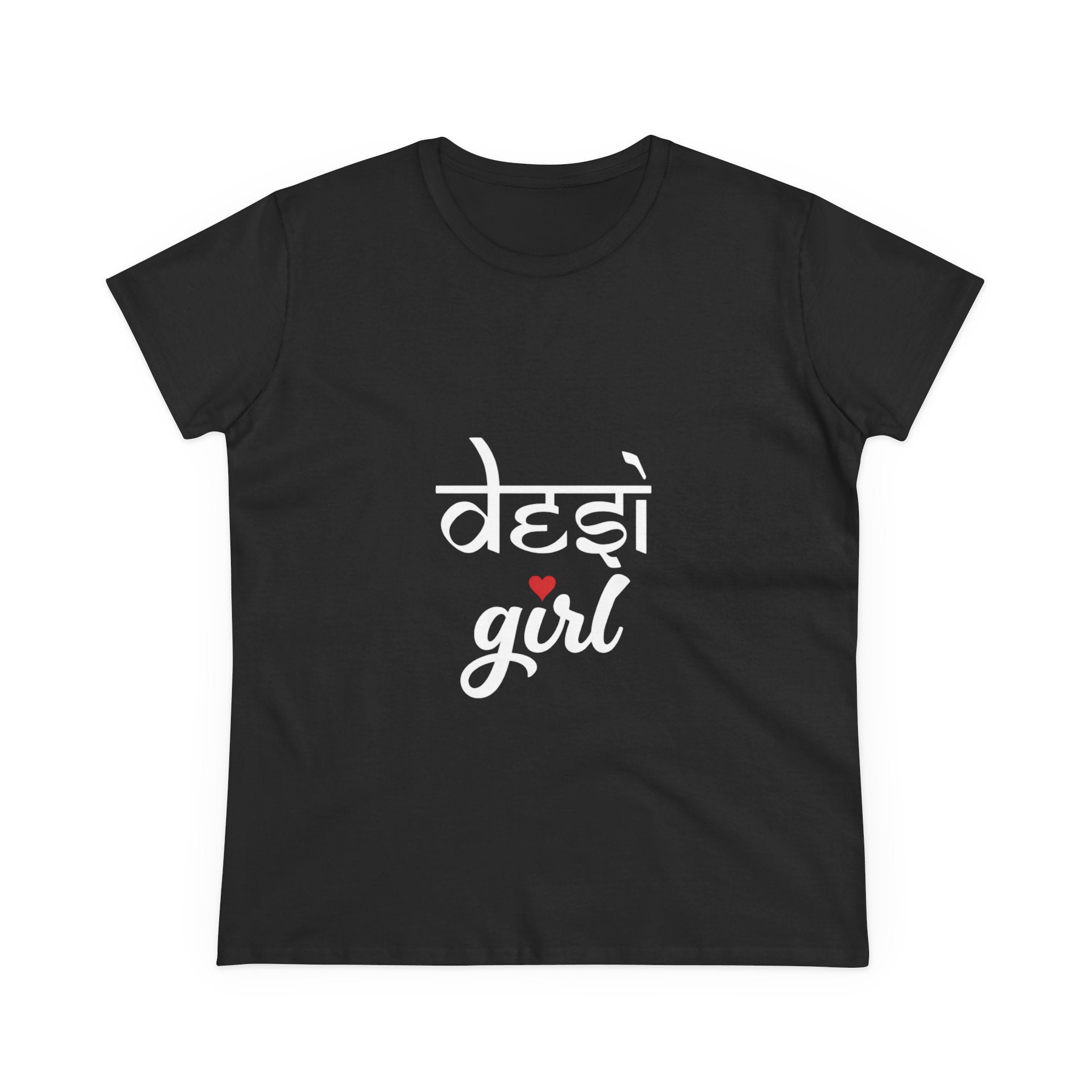 Desi Girl Graphic Tee - Women's Cultural Pride Shirt