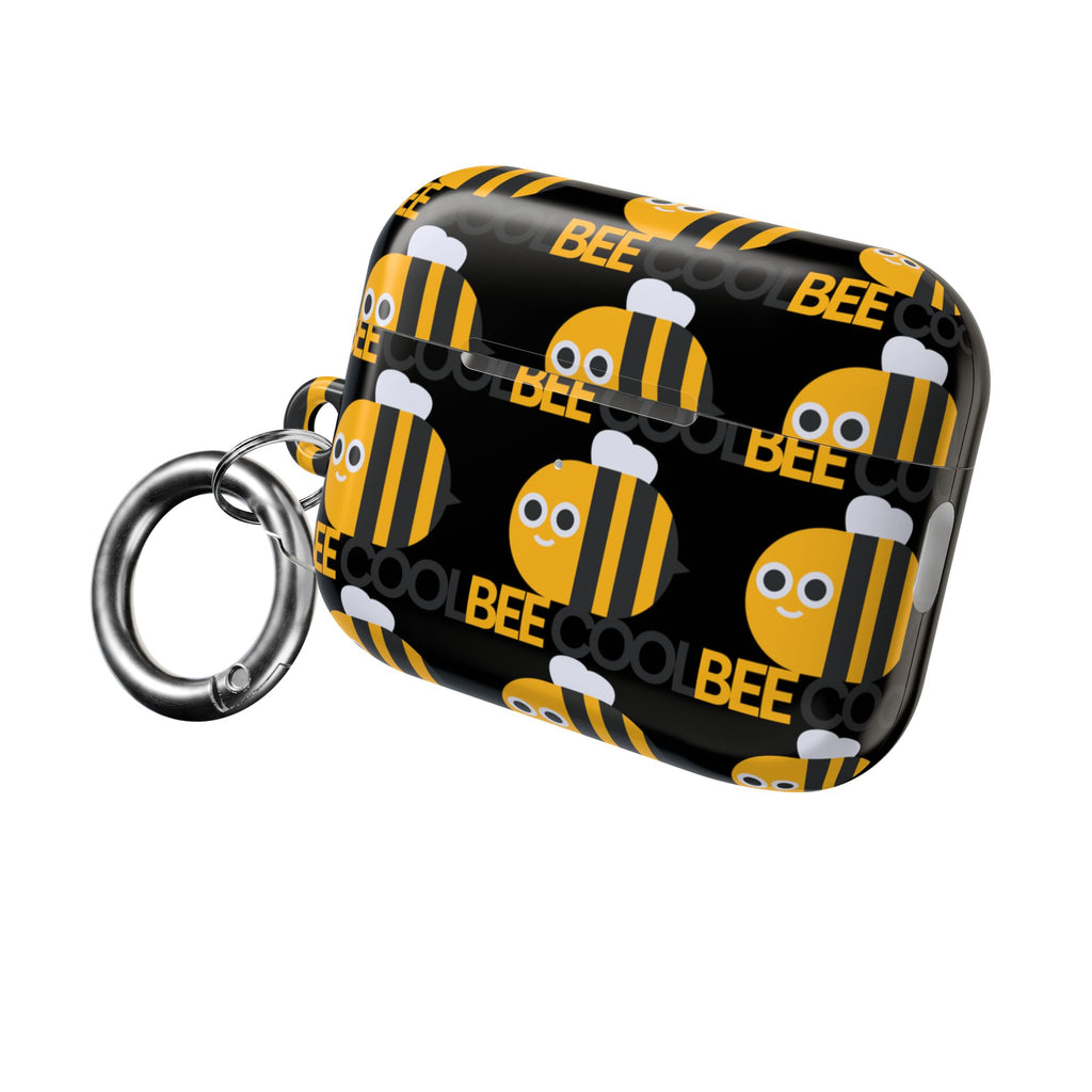 Bee Cool AirPod Case — Cute Bee Pattern Protective Charging Case