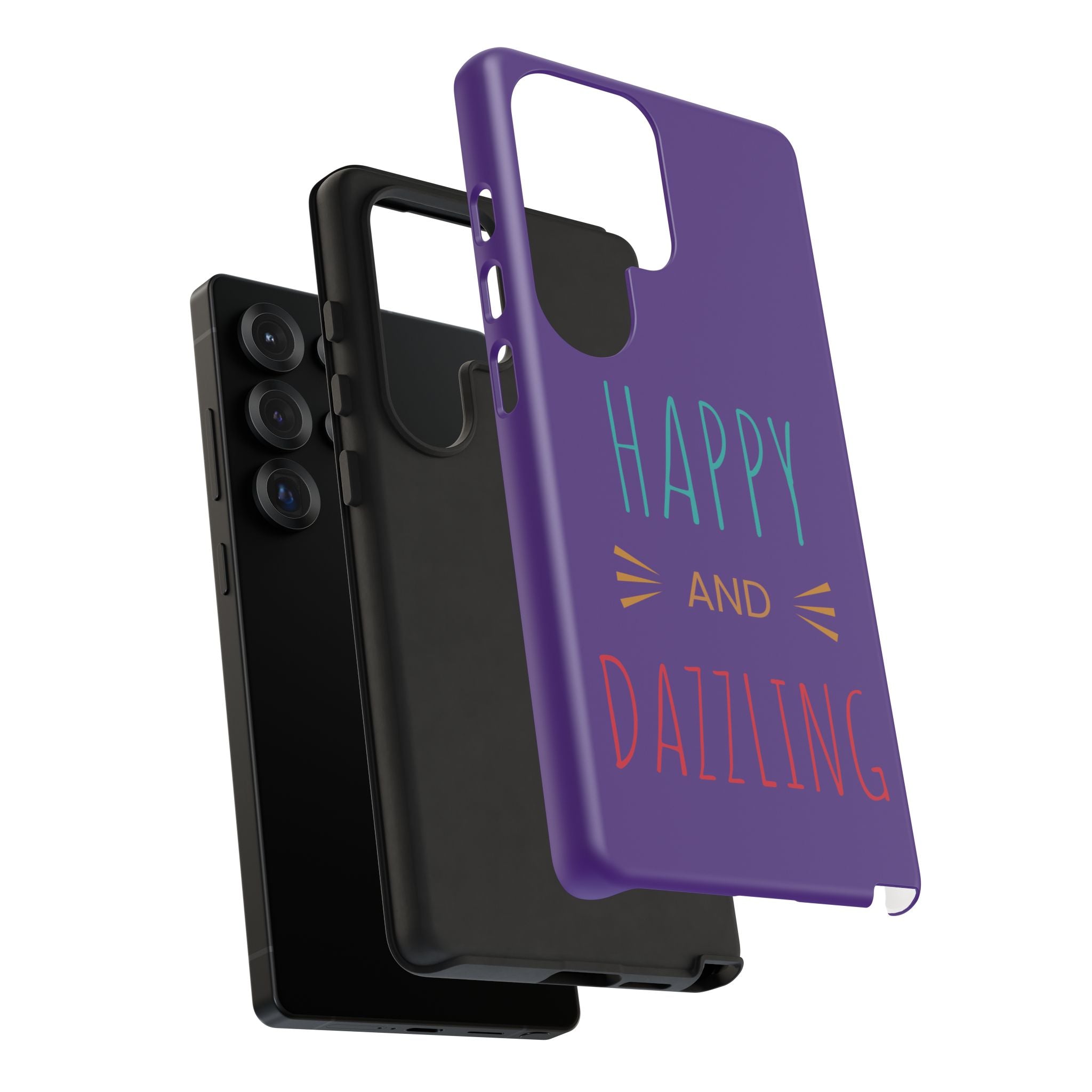 Phone Case — "Happy and Dazzling" Colorful Protective Case