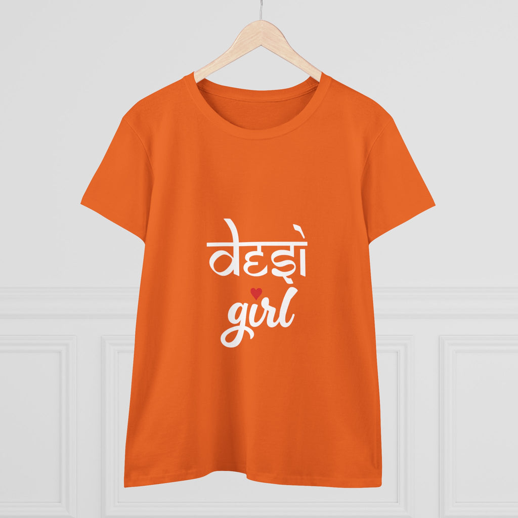 Desi Girl Graphic Tee - Women's Cultural Pride Shirt
