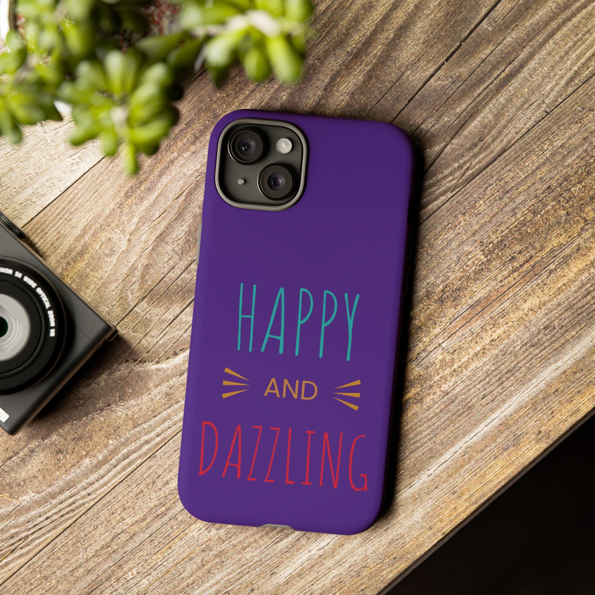 Phone Case — "Happy and Dazzling" Colorful Protective Case