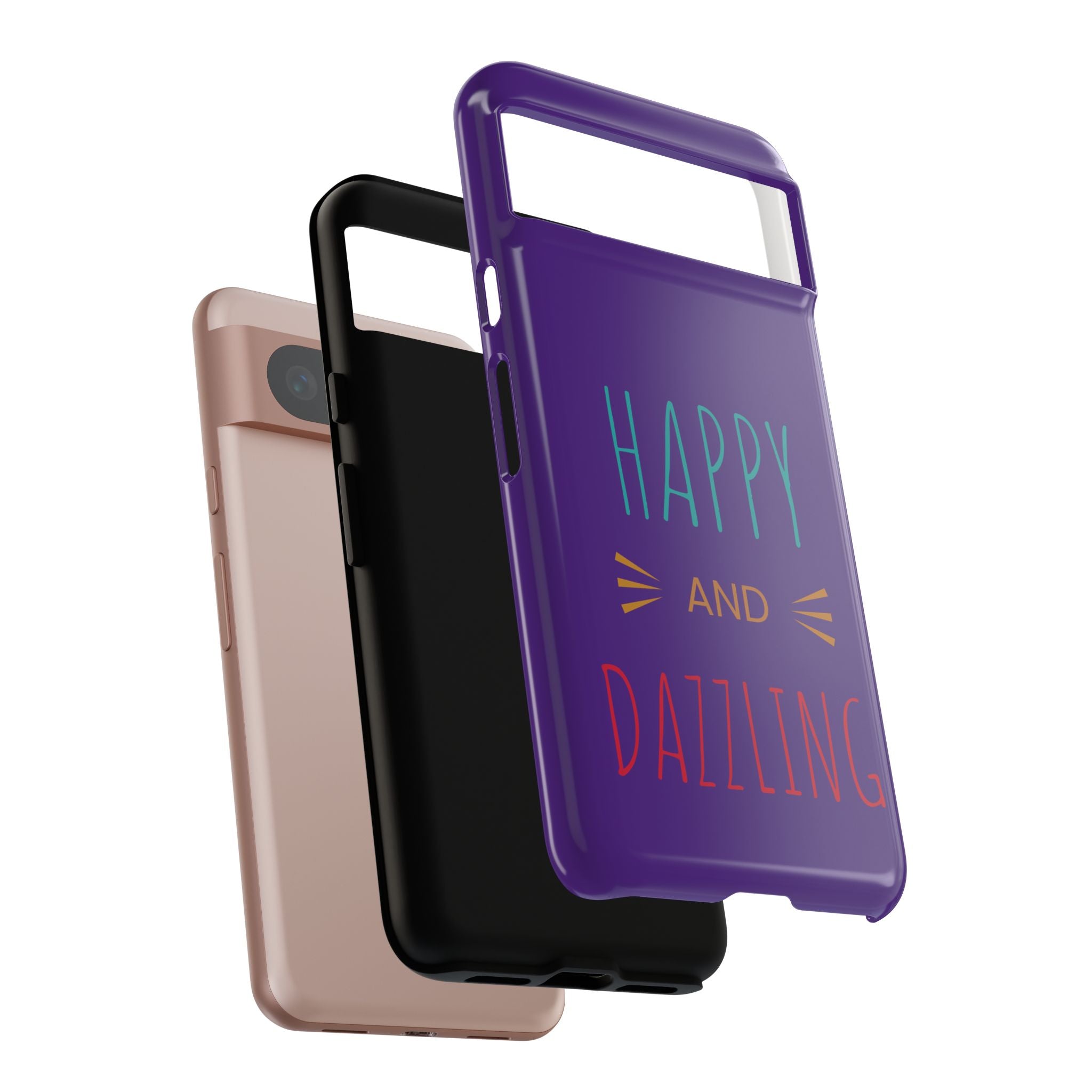 Phone Case — "Happy and Dazzling" Colorful Protective Case