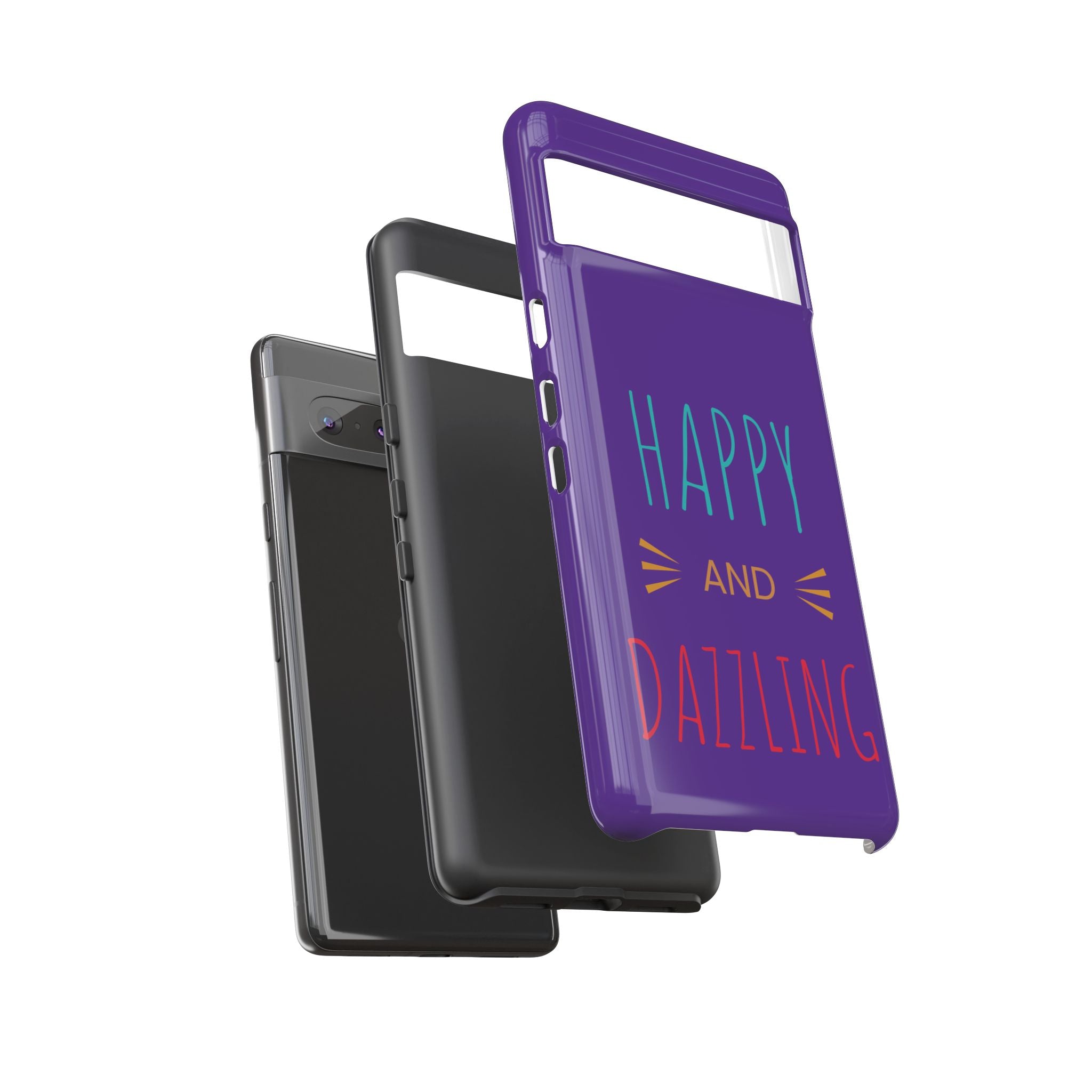 Phone Case — "Happy and Dazzling" Colorful Protective Case