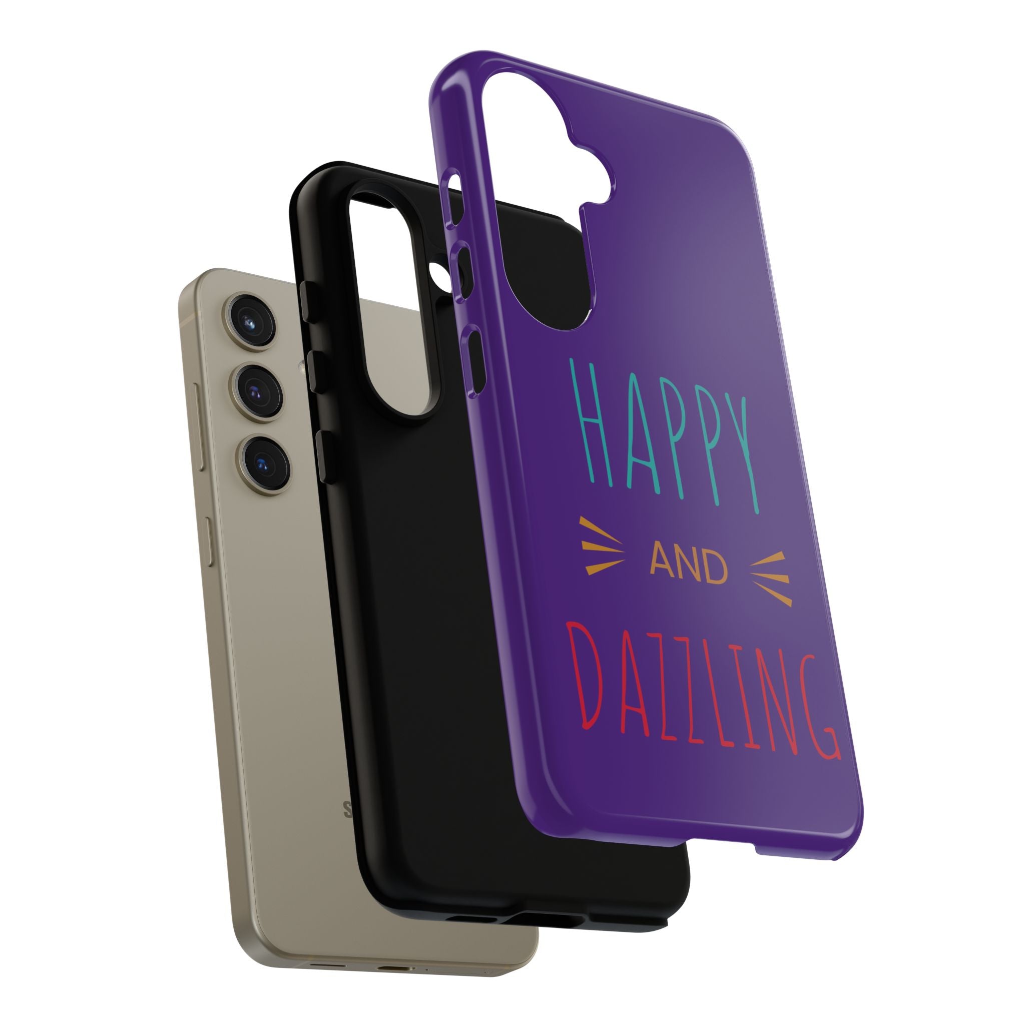 Phone Case — "Happy and Dazzling" Colorful Protective Case