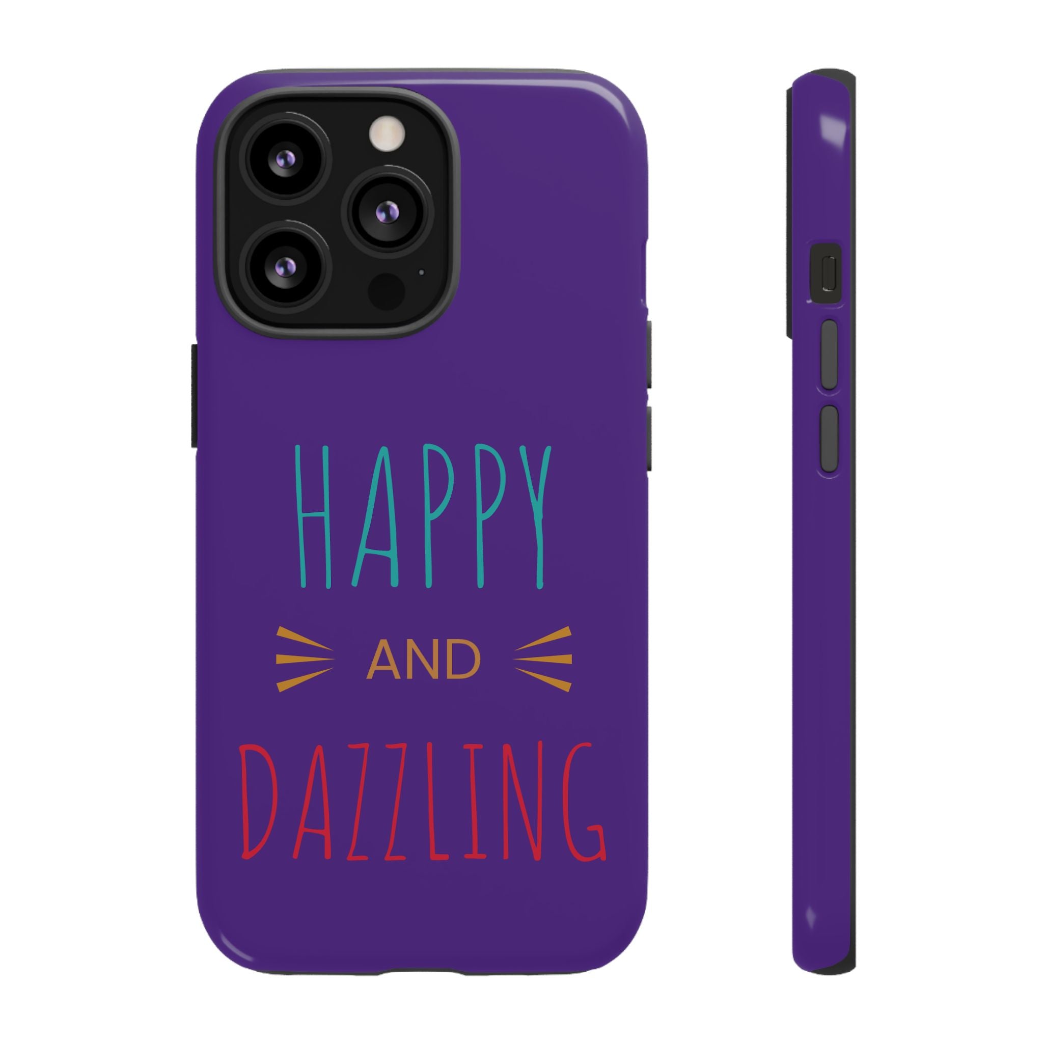 Phone Case — "Happy and Dazzling" Colorful Protective Case