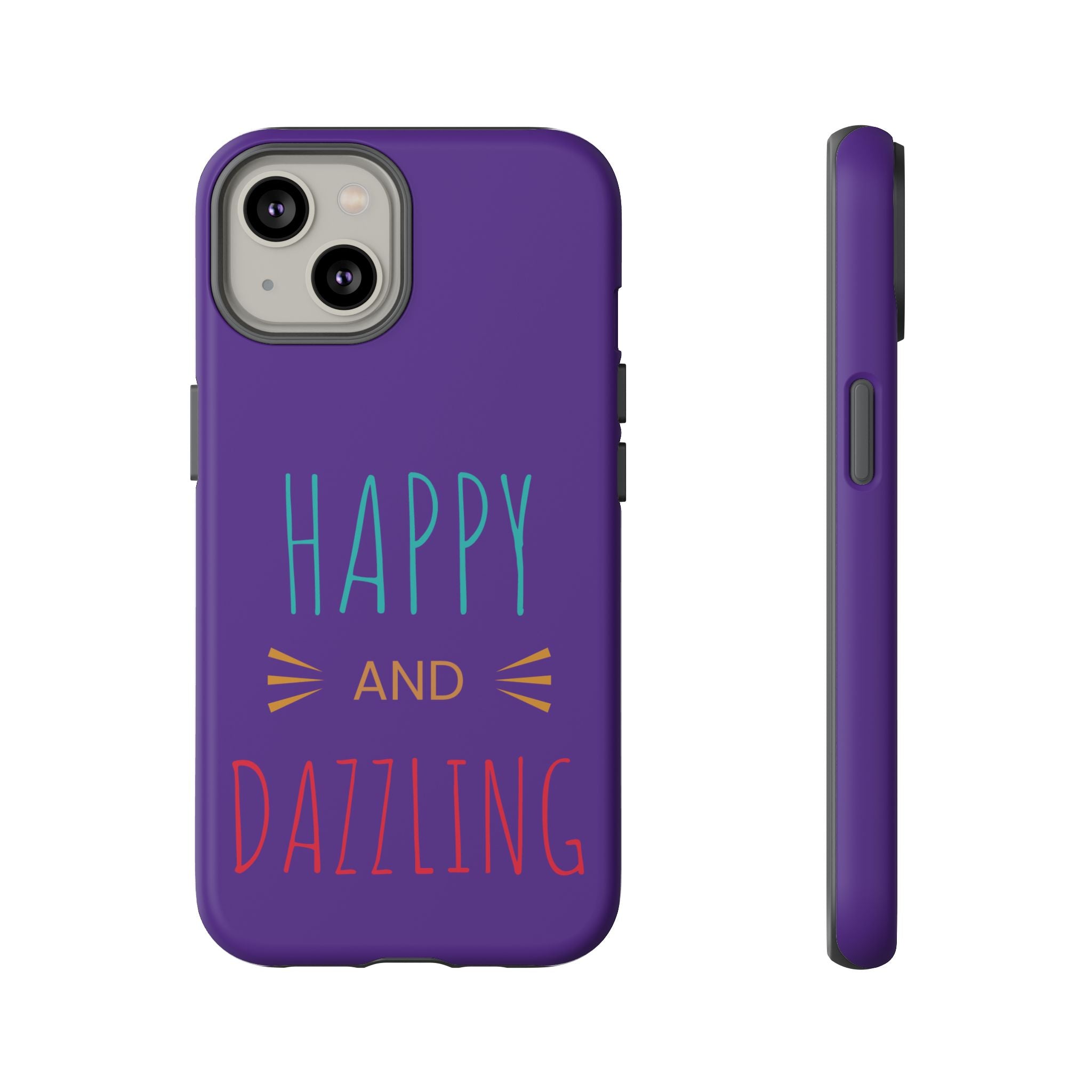 Phone Case — "Happy and Dazzling" Colorful Protective Case