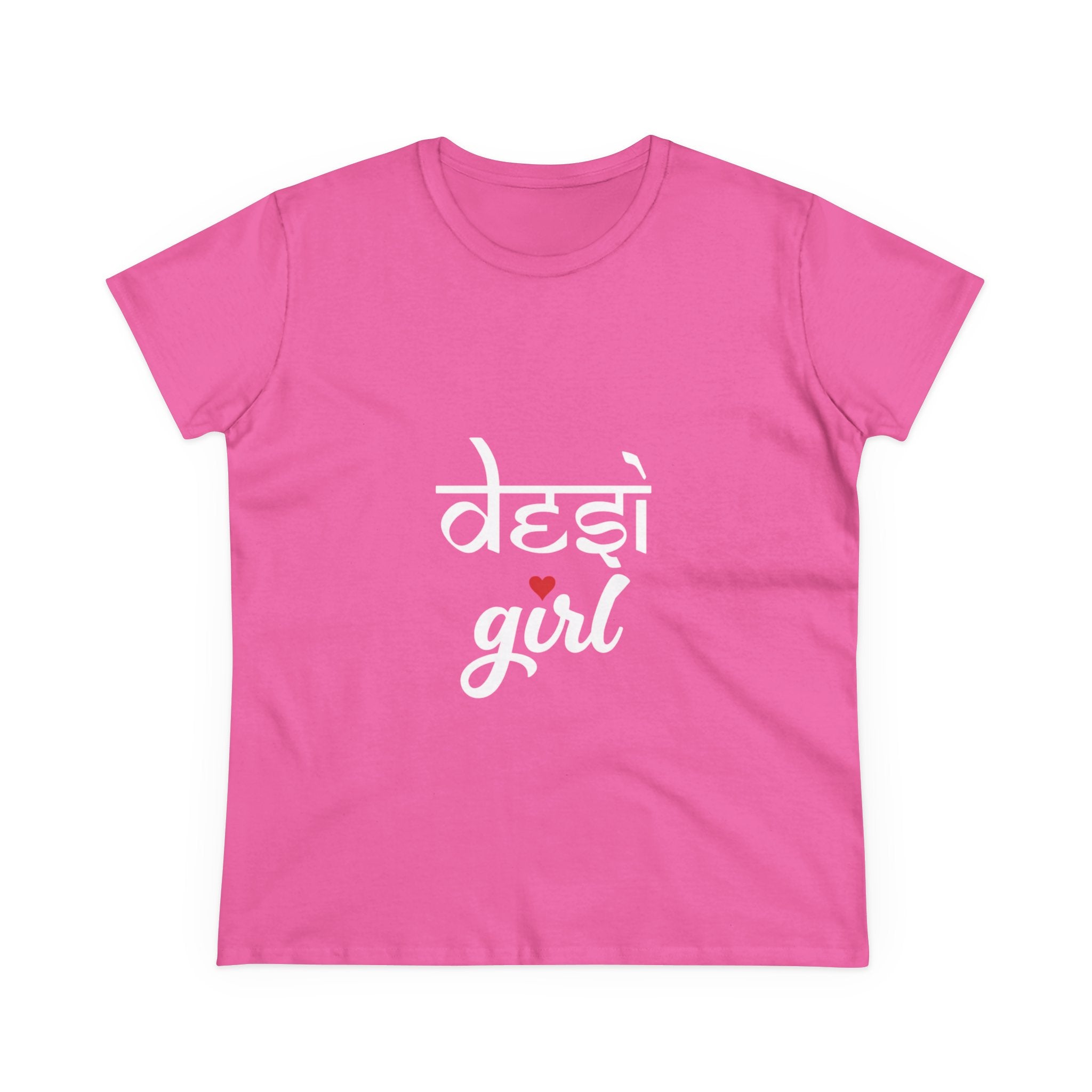 Desi Girl Graphic Tee - Women's Cultural Pride Shirt