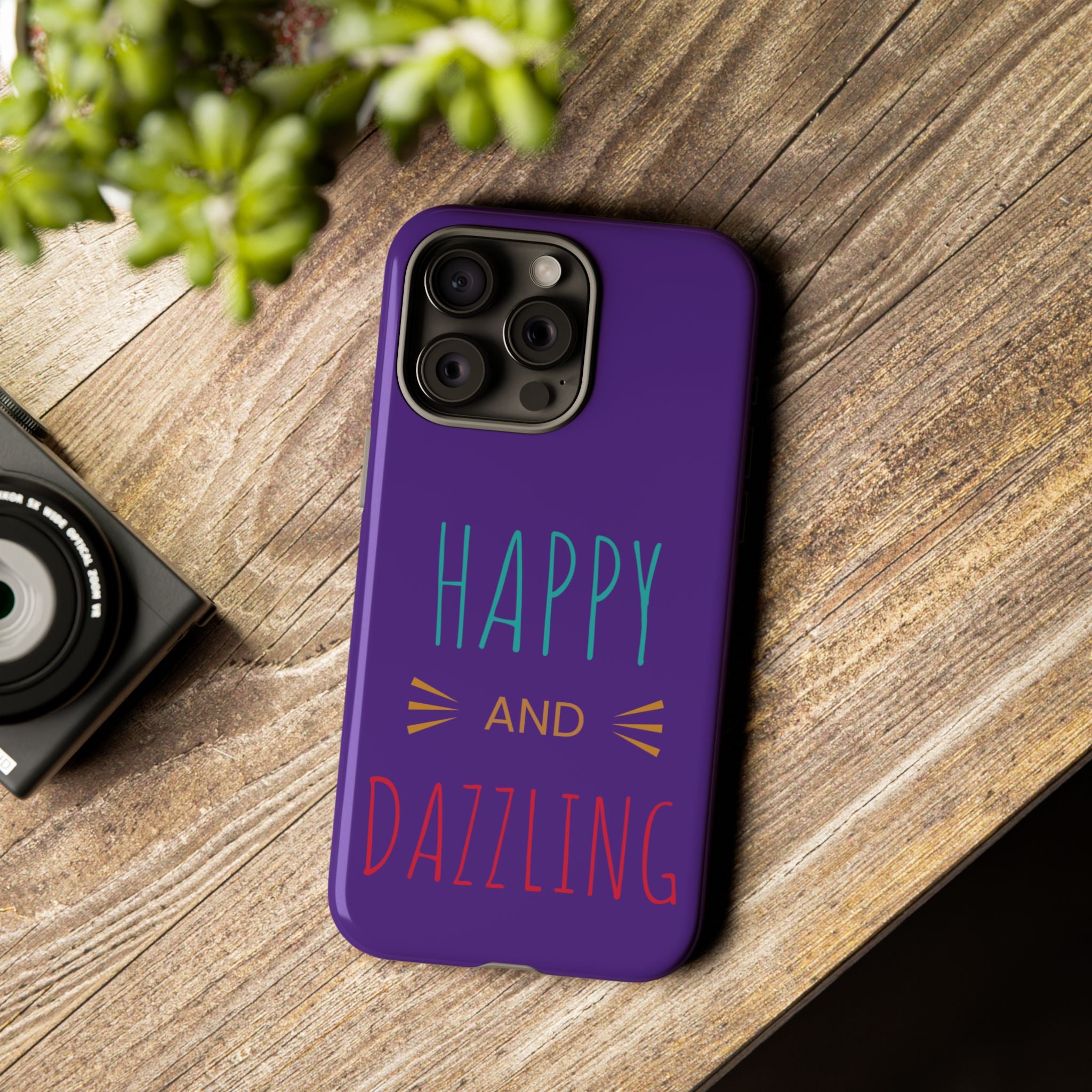 Phone Case — "Happy and Dazzling" Colorful Protective Case
