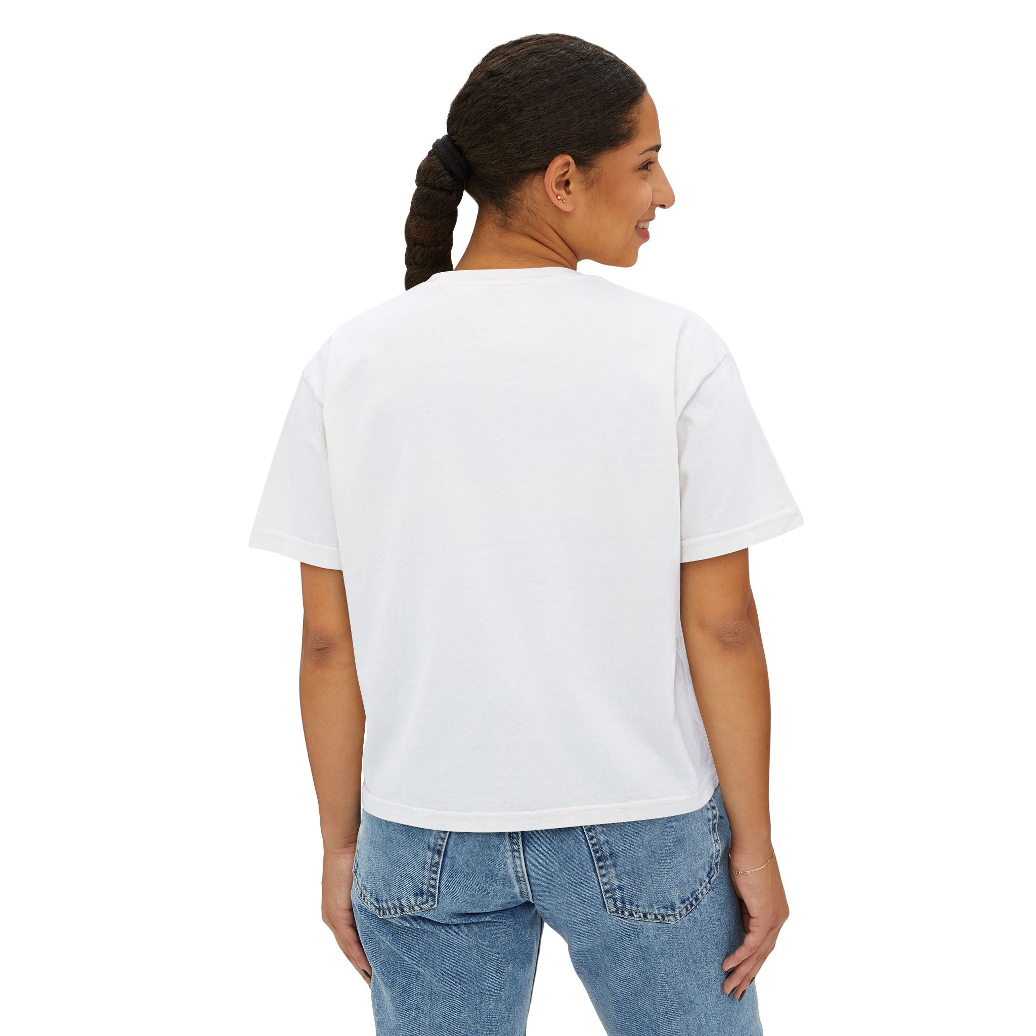 Take Your Bakwaas Elsewhere Boxy Tee — Women's Casual Graphic T-Shirt