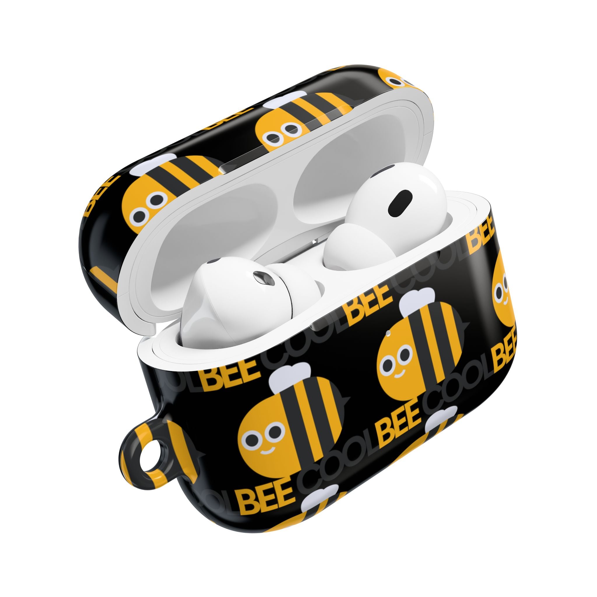 Bee Cool AirPod Case — Cute Bee Pattern Protective Charging Case