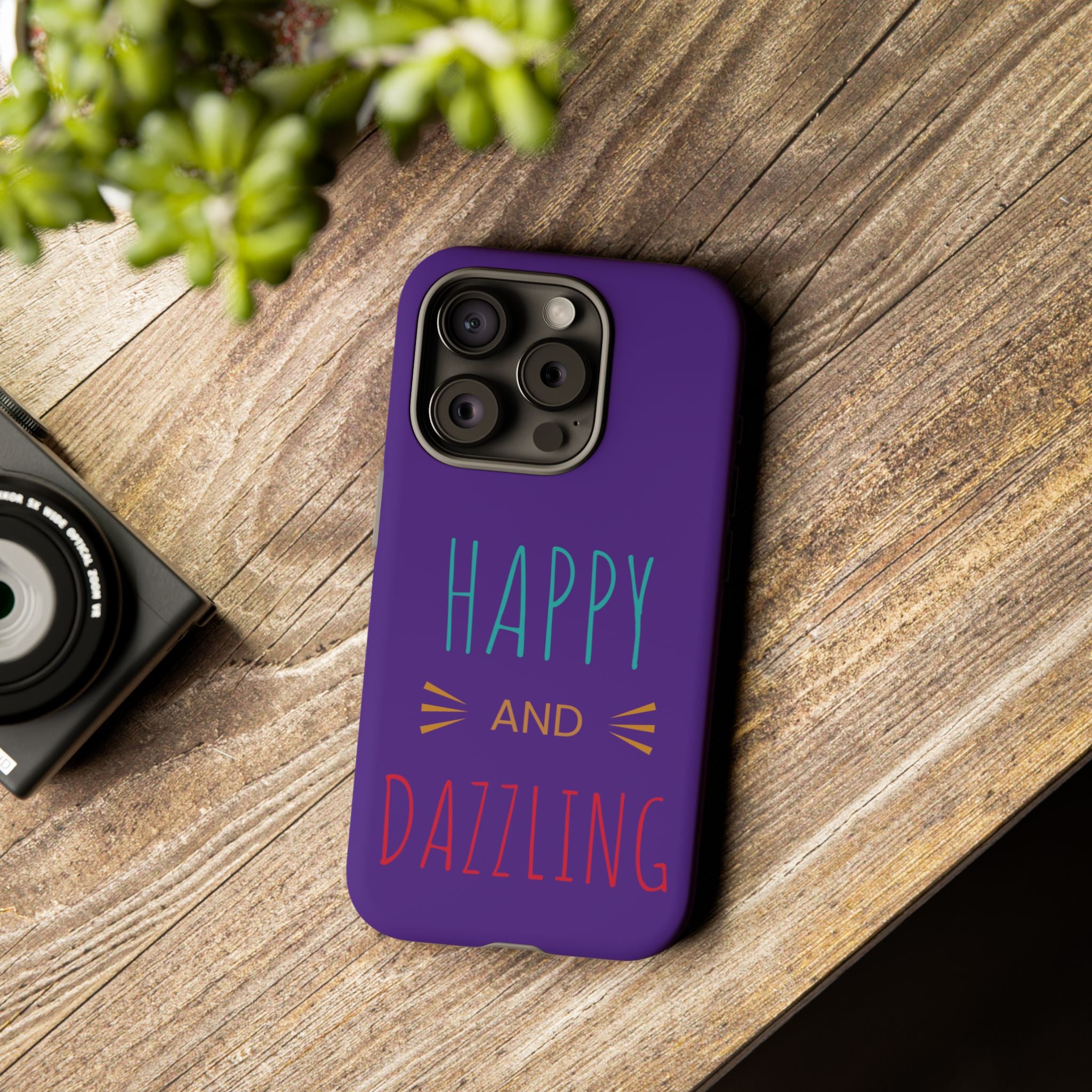 Phone Case — "Happy and Dazzling" Colorful Protective Case