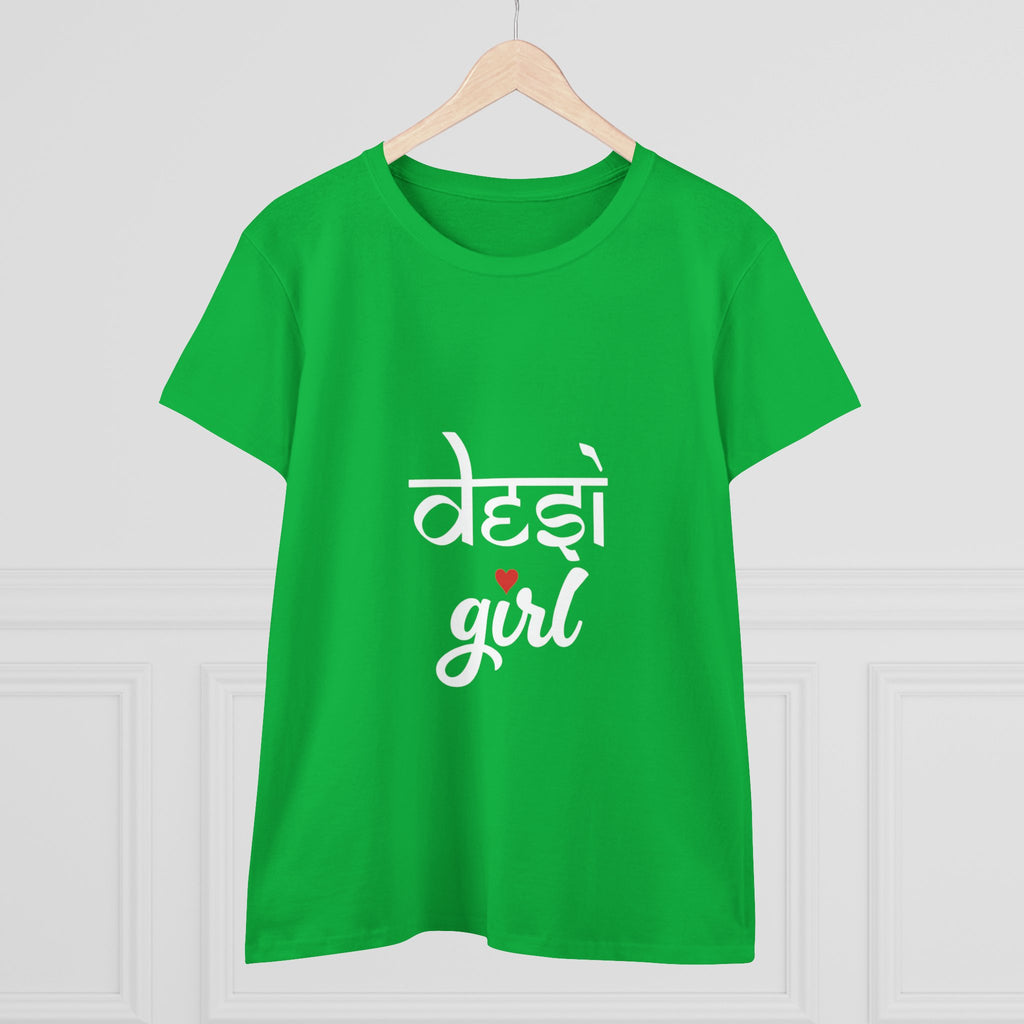 Desi Girl Graphic Tee - Women's Cultural Pride Shirt