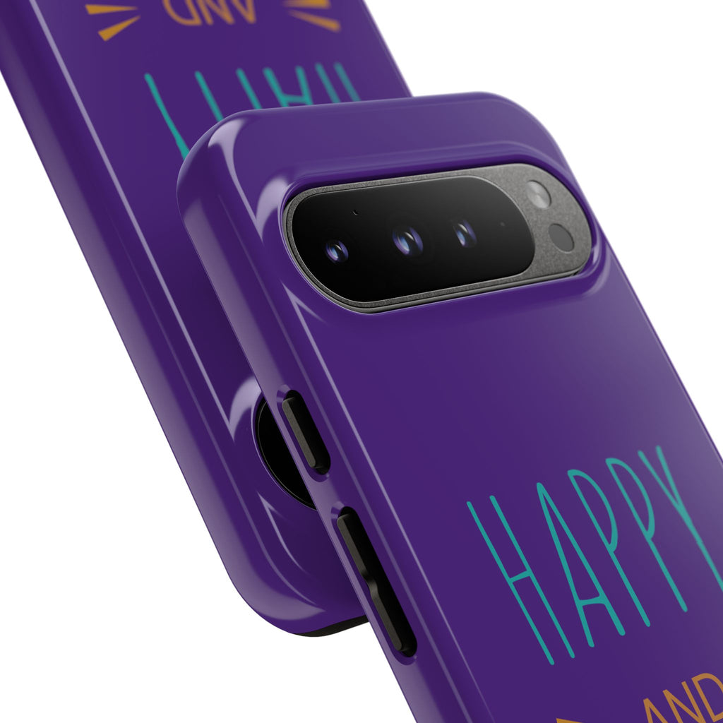 Phone Case — "Happy and Dazzling" Colorful Protective Case
