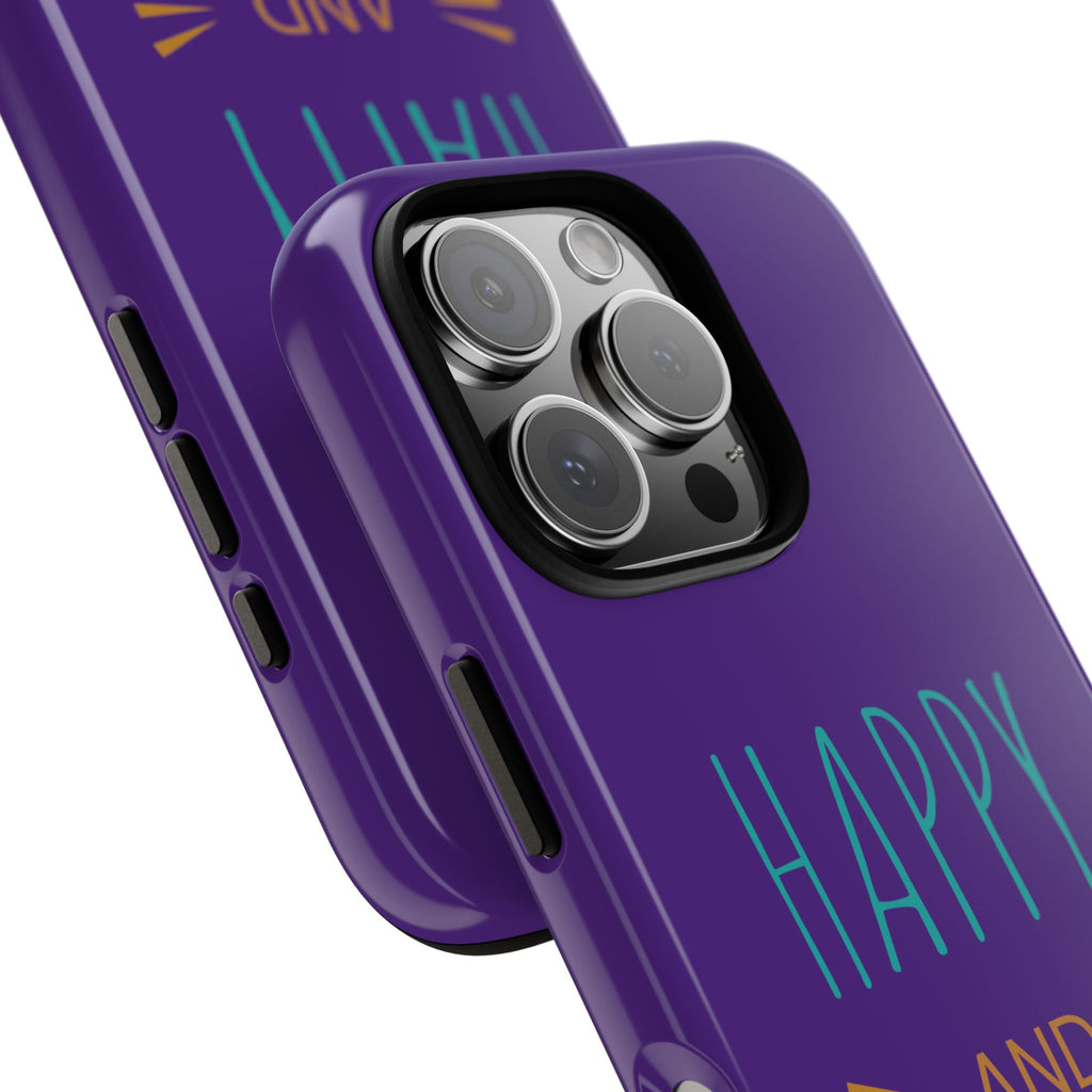 Phone Case — "Happy and Dazzling" Colorful Protective Case
