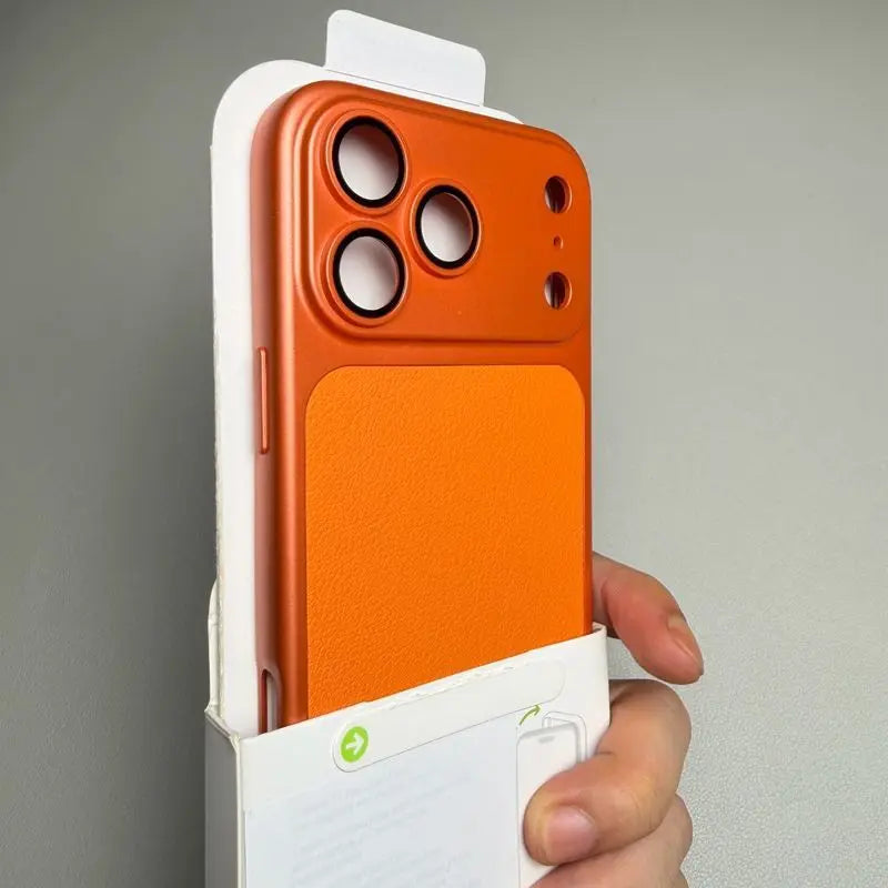 For iPhone 18 Pro Max Case iPhone 17 Pro Cover iPhone 16 15 14 13 12 11 18 17 Air Leather Case Protect Matte leather Back Cover