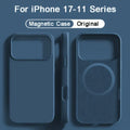 For Magsafe Magnetic Liquid Silicone Case For iPhone 18 17 16 15 14 13 Pro Max 17Pro Air 18Pro Wireless Charge Soft Cases Cover
