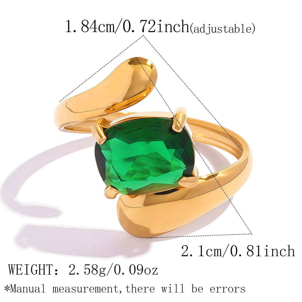 Stainless Steel Jewelry Exquisite Cubic Zirconia Women Ring 18 K Metal Wedding Engagement Waterproof кольцо женское Gift 2026