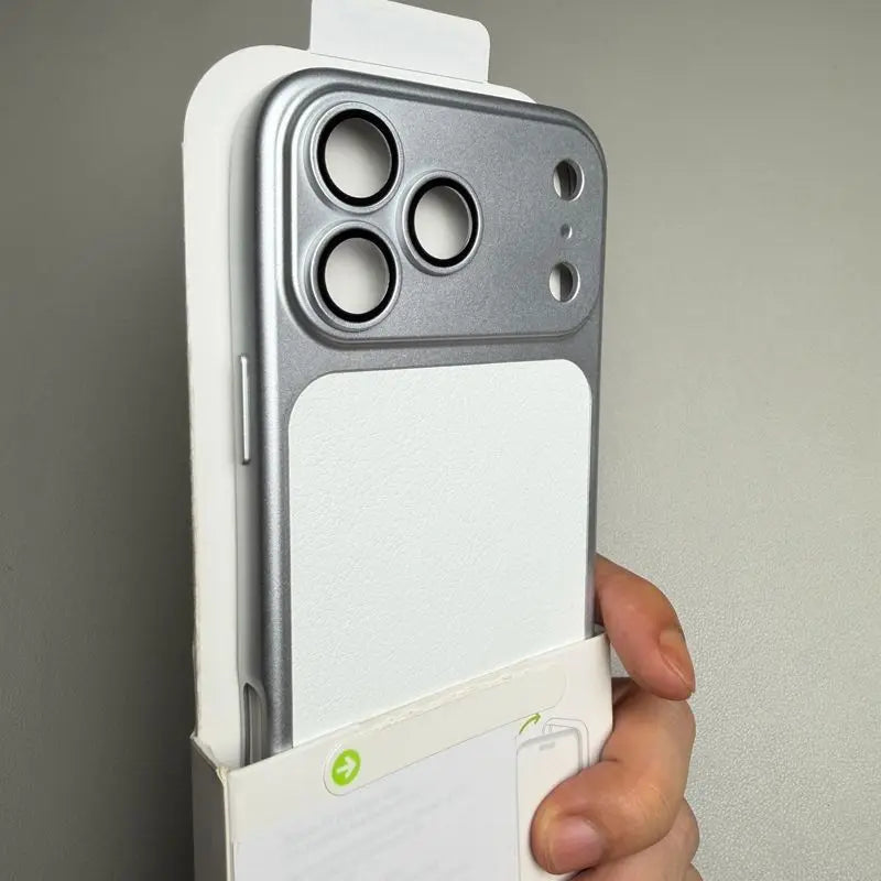 For iPhone 18 Pro Max Case iPhone 17 Pro Cover iPhone 16 15 14 13 12 11 18 17 Air Leather Case Protect Matte leather Back Cover