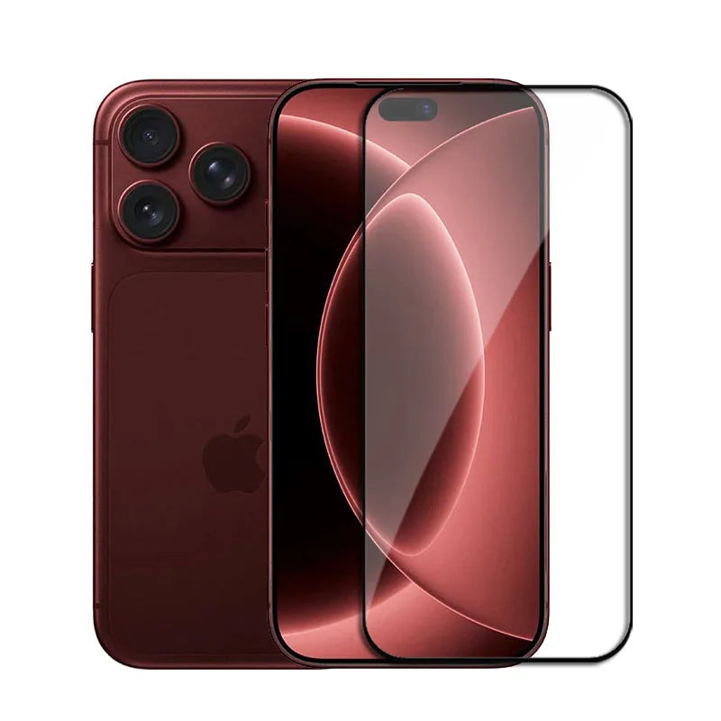 6in1 Full Cover Glass For iPhone 18 Pro Max Tempered Glass iphone 18 Pro Max Screen Protector Phone Lens Film iphone 18 Pro Max