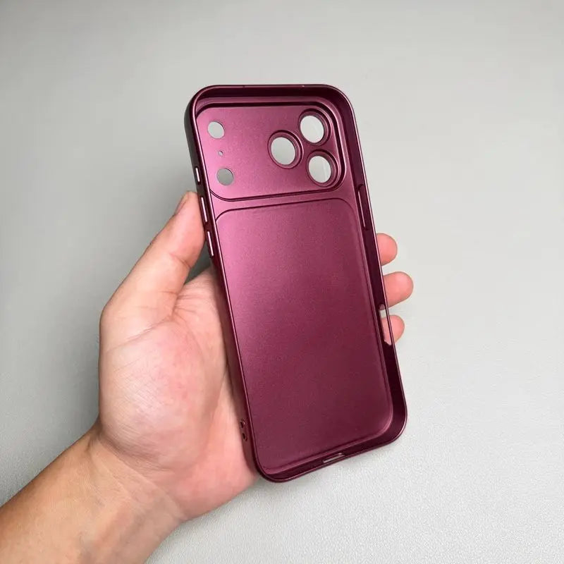 For iPhone 18 Pro Max Case iPhone 17 Pro Cover iPhone 16 15 14 13 12 11 18 17 Air Leather Case Protect Matte leather Back Cover