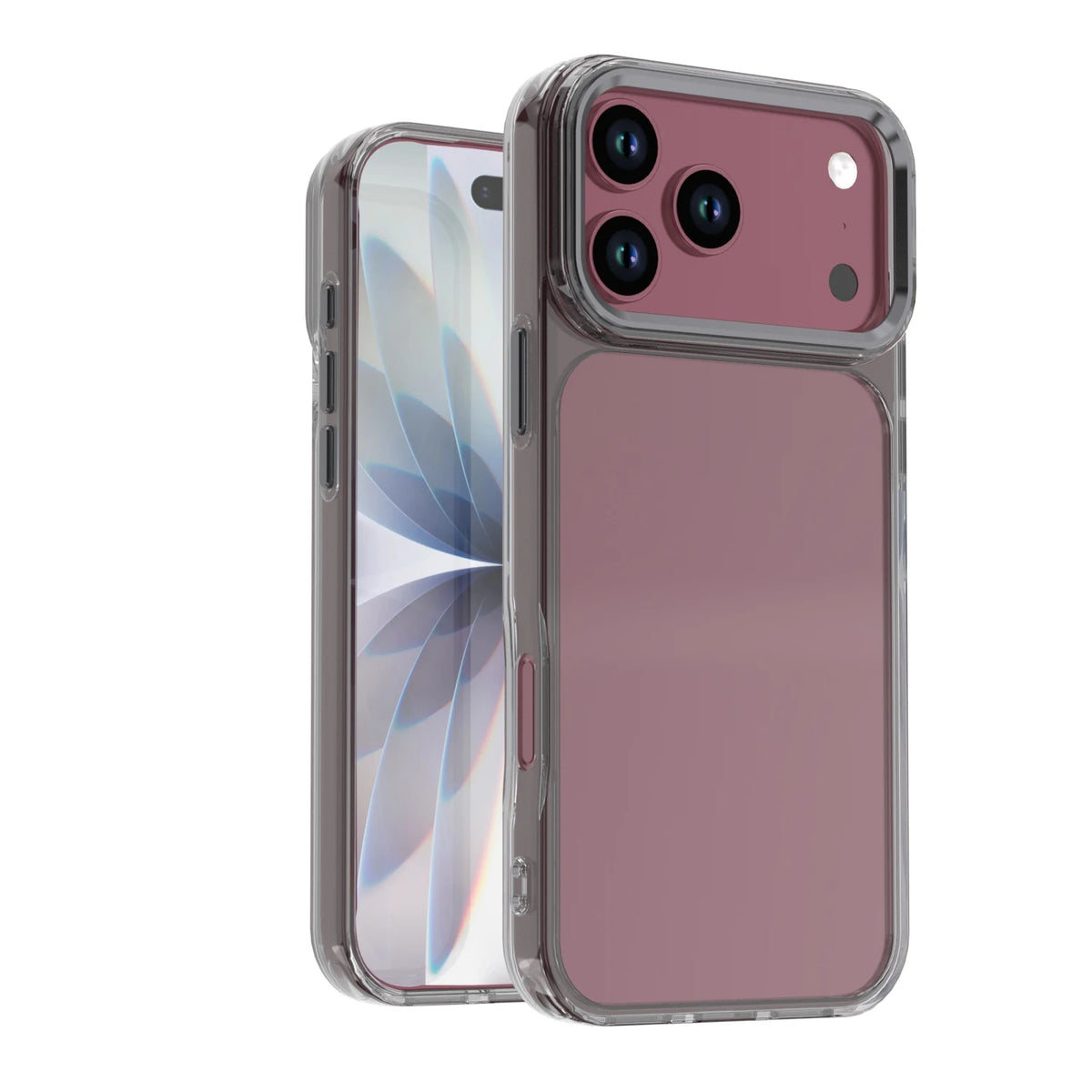 Fashion Transparent TPU+PC Phone Case For iPhone 18 Pro Max iPhone 18 Pro Anti-Yellow Anti-scratch Shockproof  Protective Cover