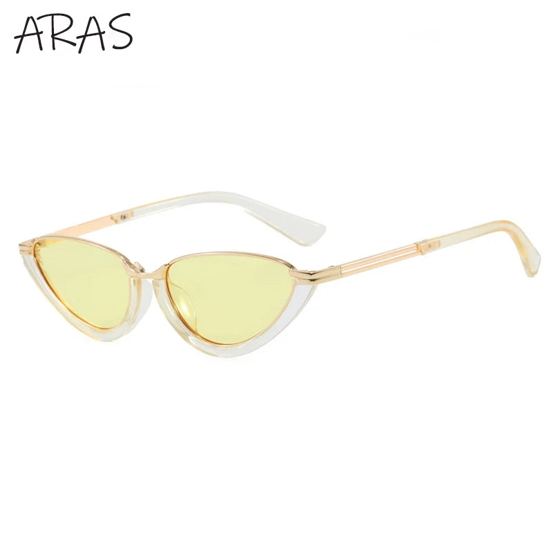 Retro Small Cat Eye Sunglasses Women 2026 Luxury Brand Sexy Outdoor Sun Glasses UV400 Driving Eyewear For Ladies Fashion Eyewear