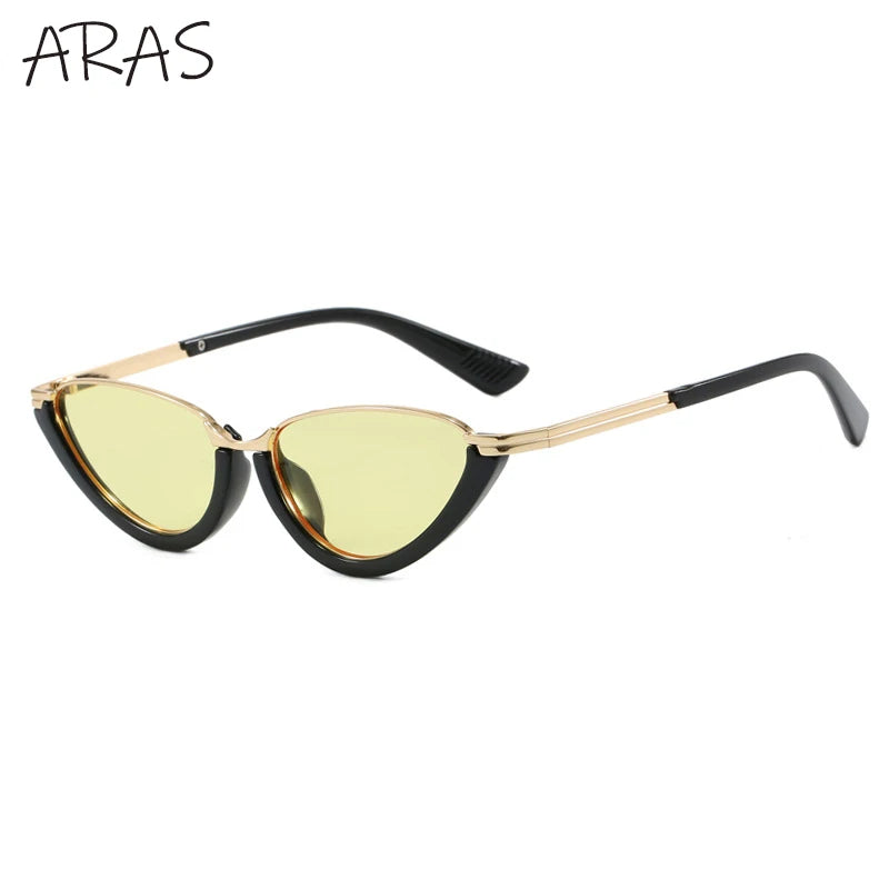 Retro Small Cat Eye Sunglasses Women 2026 Luxury Brand Sexy Outdoor Sun Glasses UV400 Driving Eyewear For Ladies Fashion Eyewear